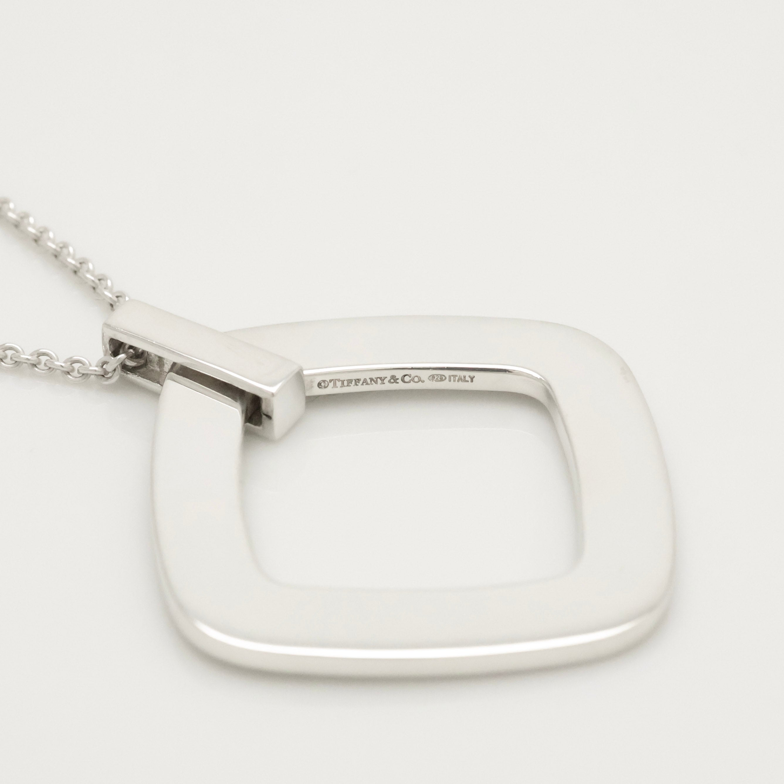 TIFFANY&Co. 1837 モンタージュ スクエア ネックレス AG925