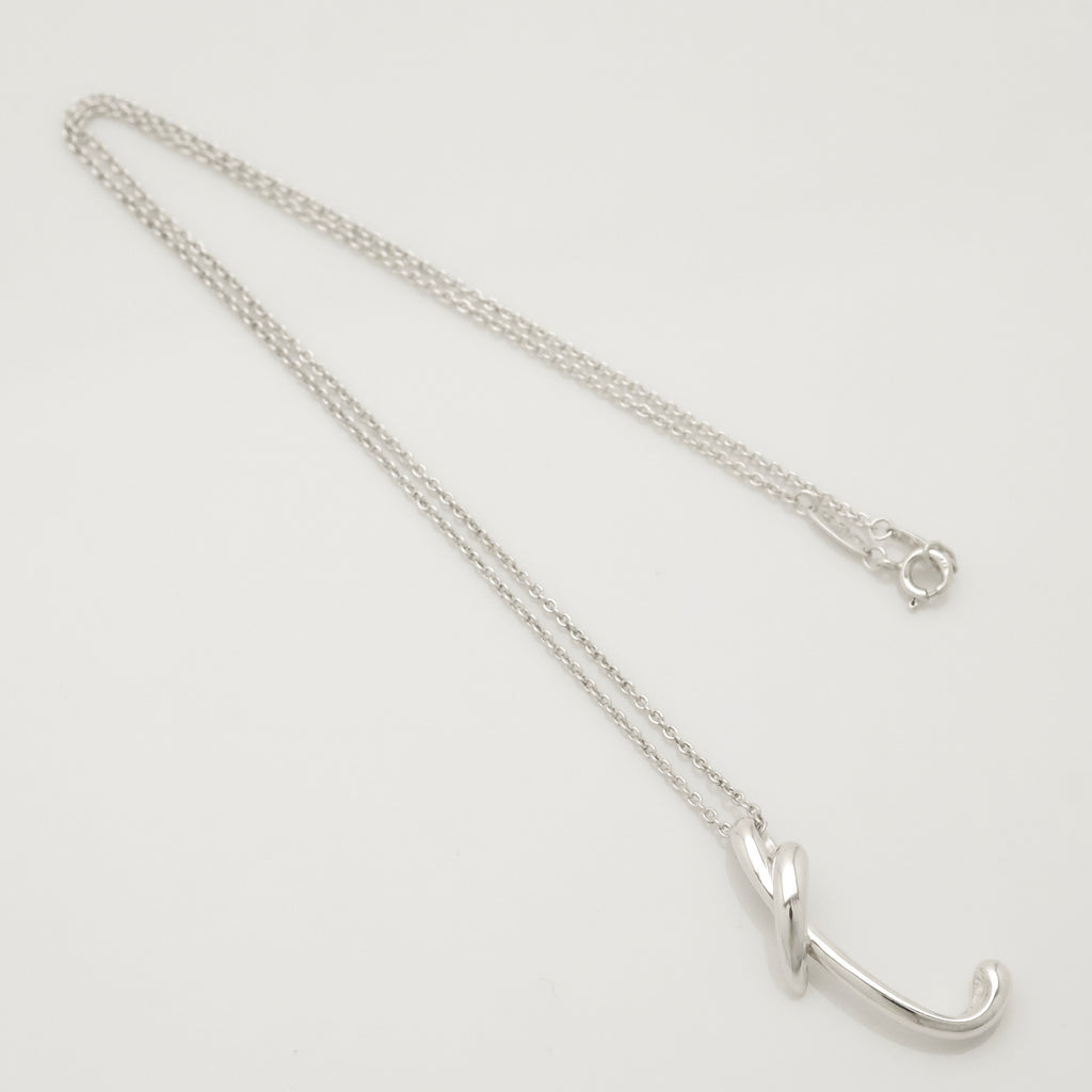 TIFFANY&Co. レター イニシャル T エルサペレッティ ネックレス AG925