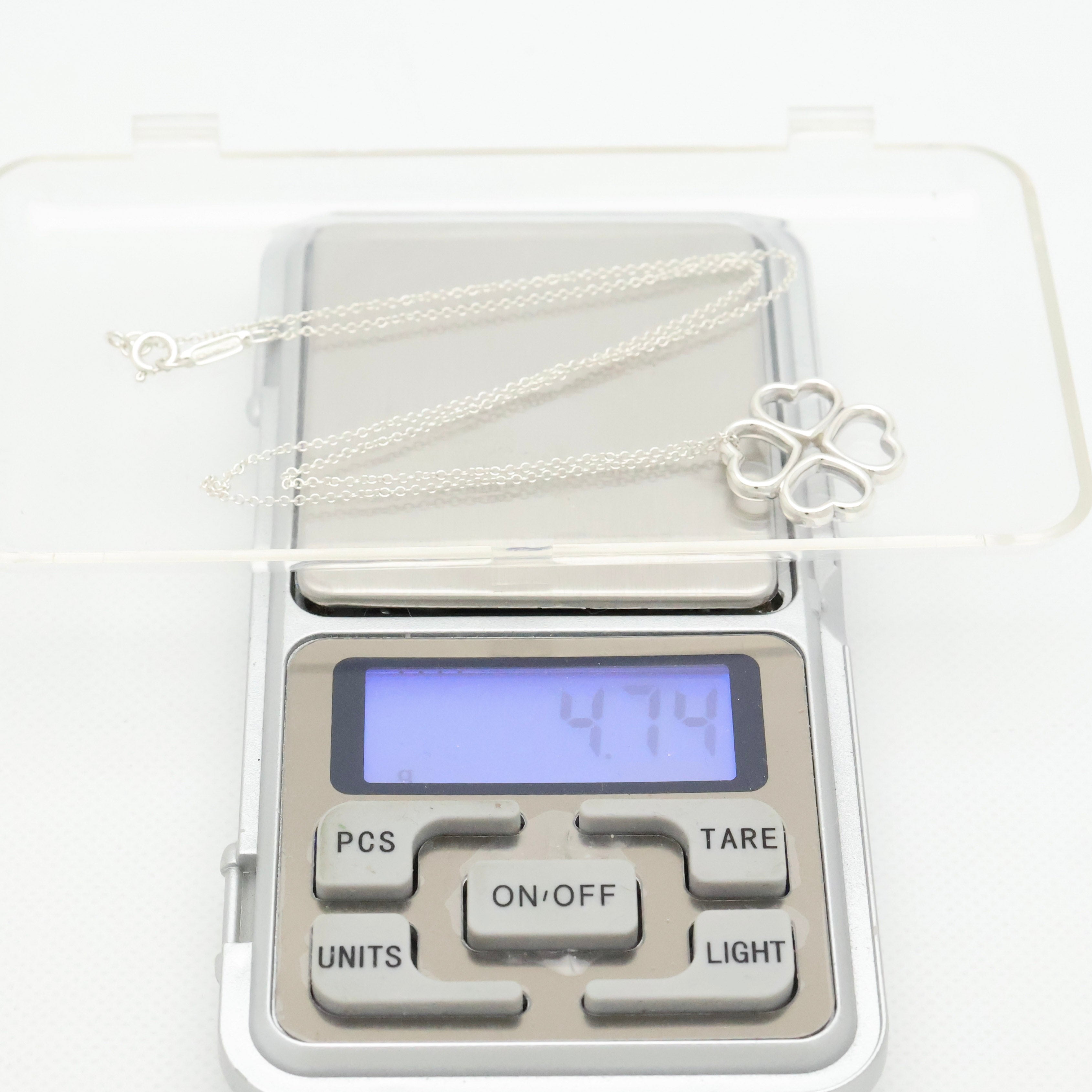 TIFFANY&Co. クローバー ハート ネックレス AG925