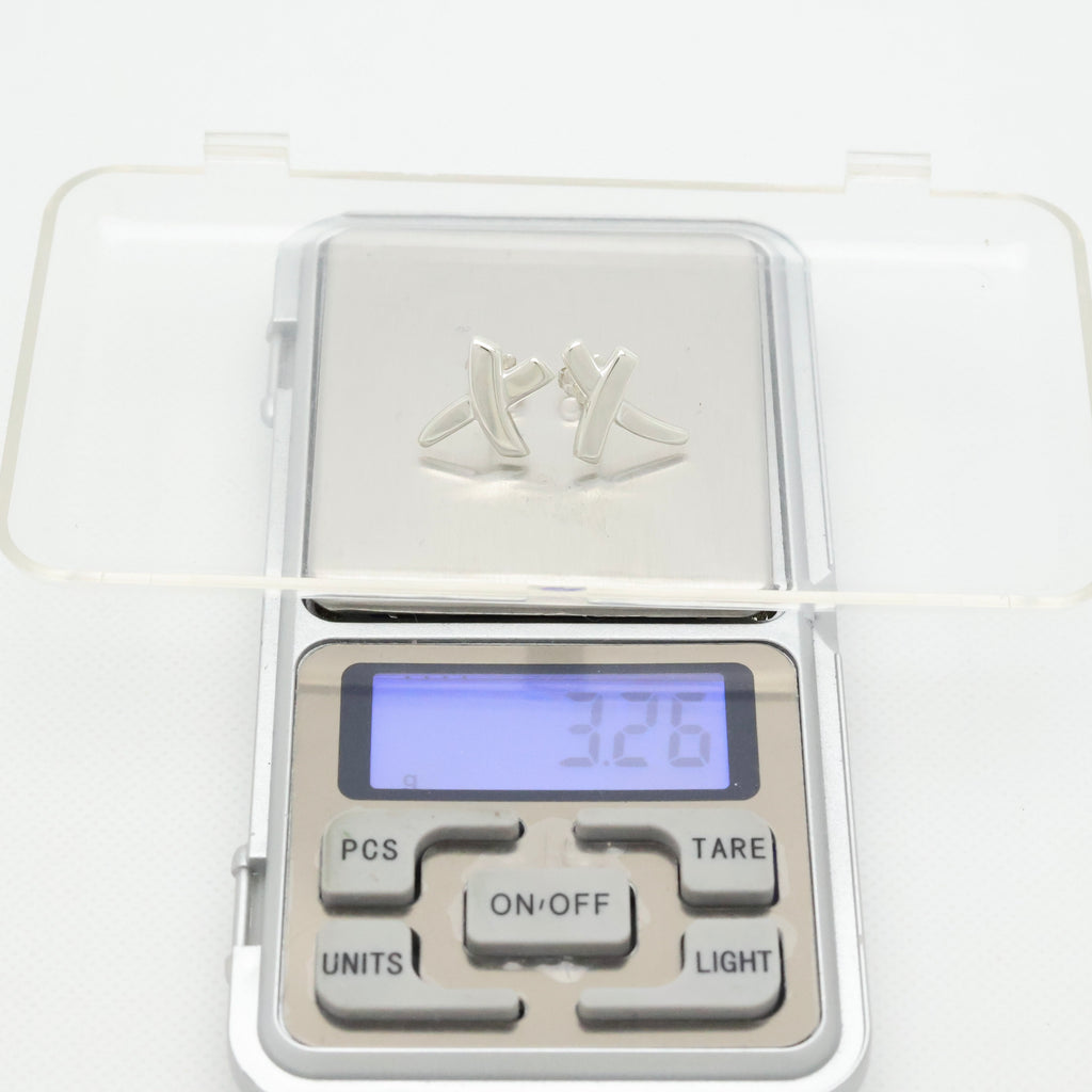 TIFFANY&Co. キス クロス パロマピカソ スタッド ピアス AG925