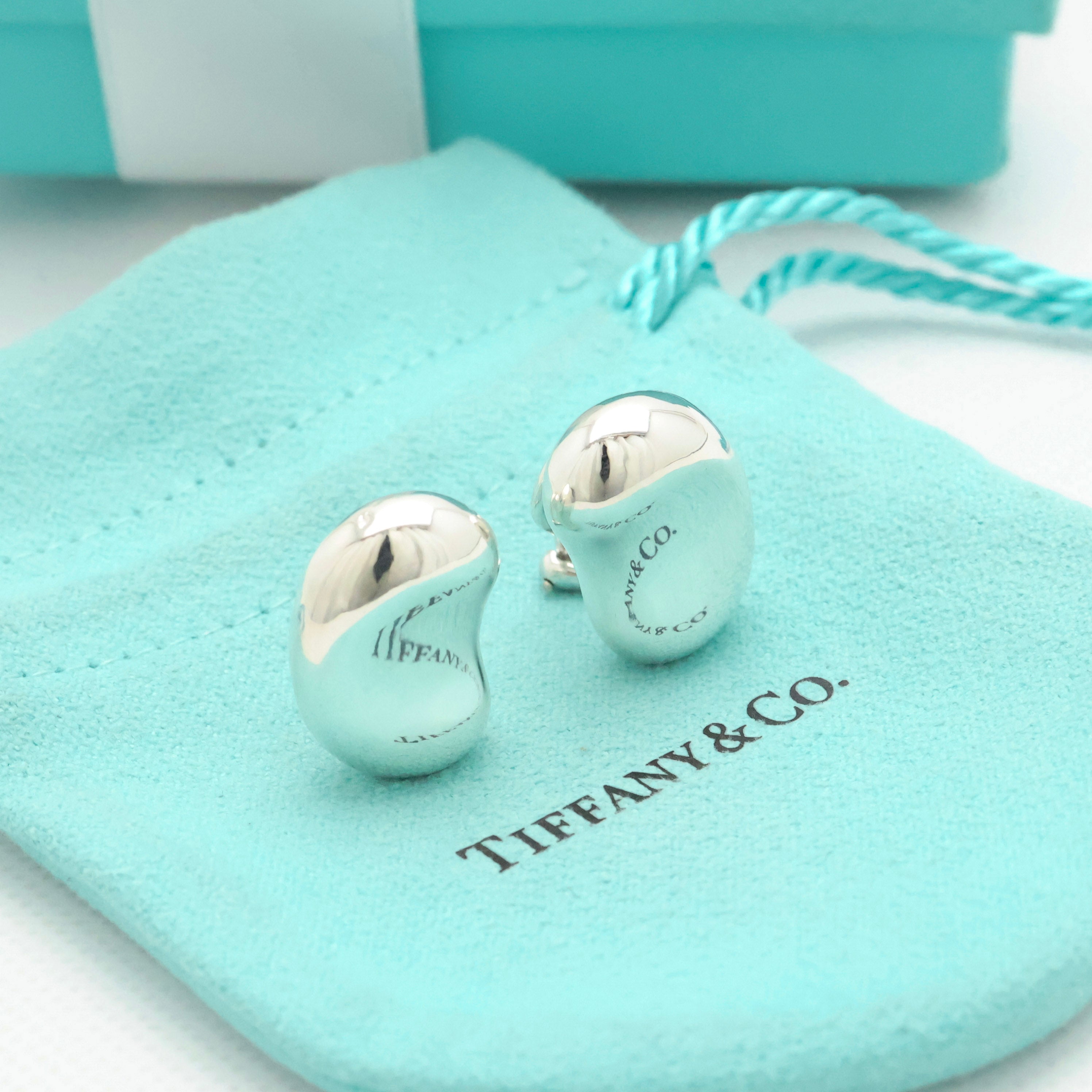 TIFFANY&Co. ビーン エルサペレッティ イヤリング AG925