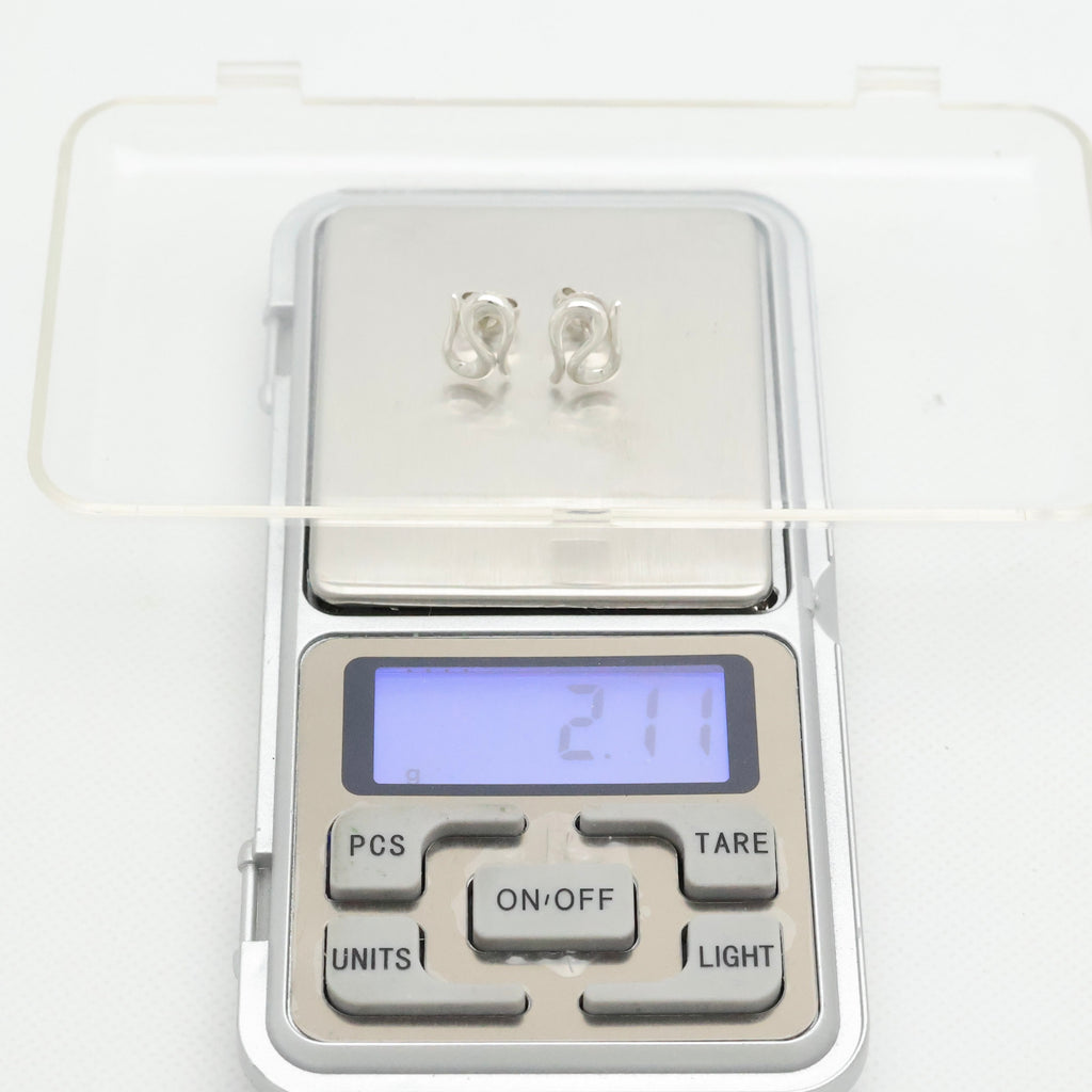 TIFFANY&Co. オープン ウェーブ エルサペレッティ スタッド ピアス AG925