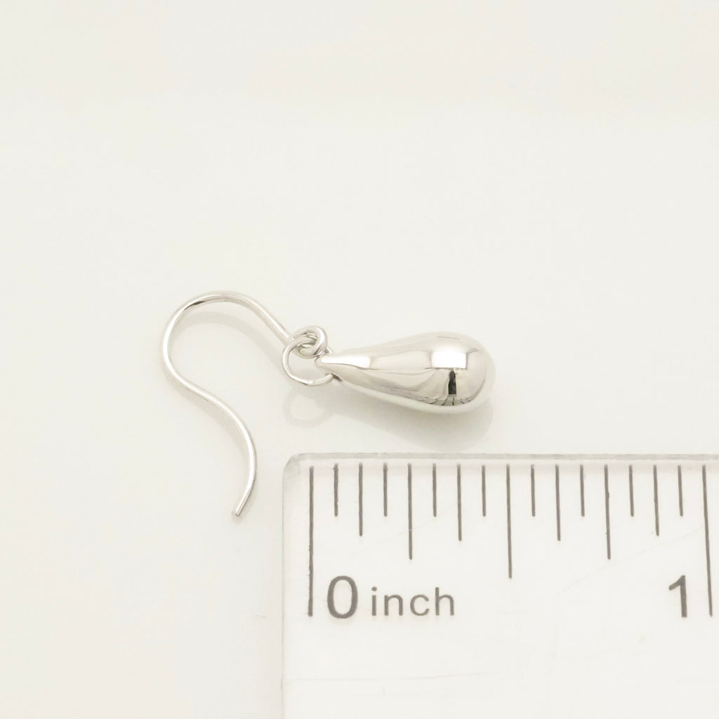 Tiffany & Co.SINGLE Peretti Teardrop Dangle Earrings Sterling Silver 925