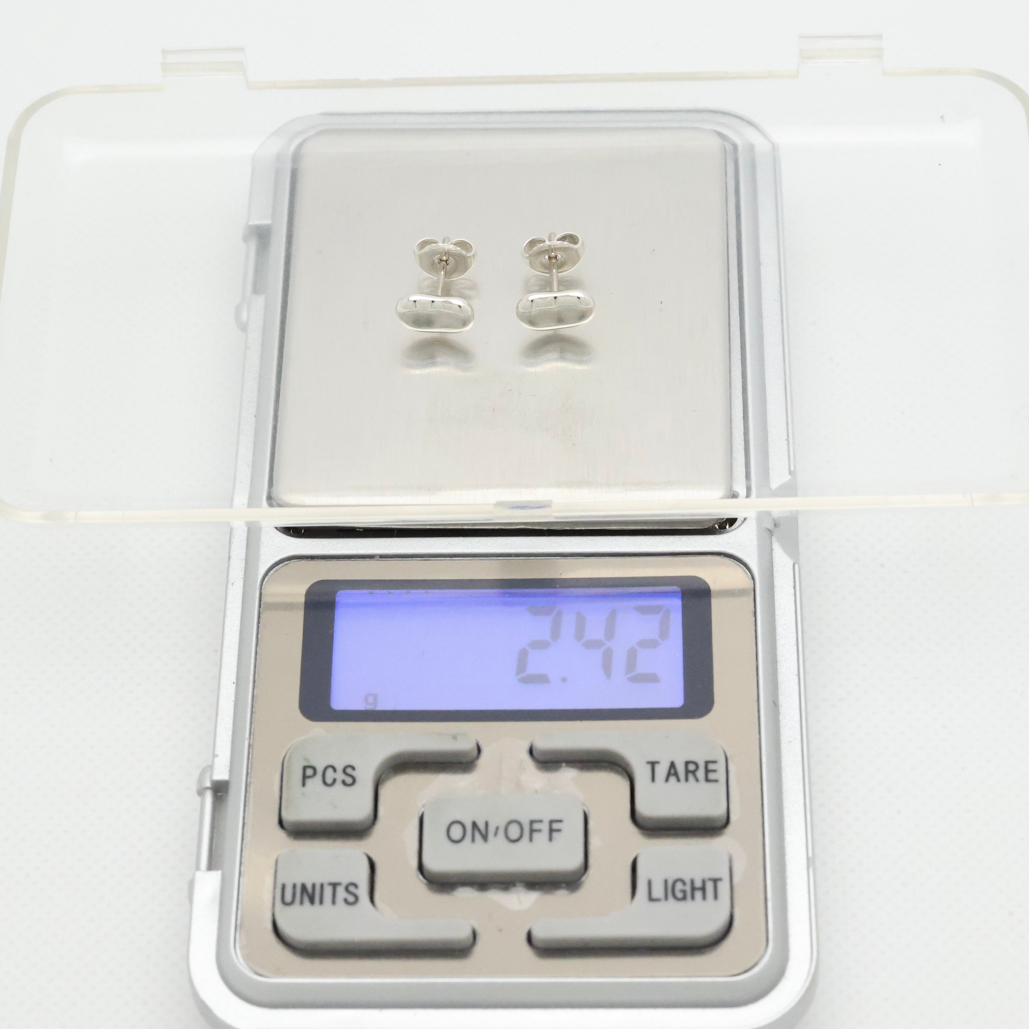 TIFFANY&Co. ビーン エルサペレッティ スタッド ピアス AG925