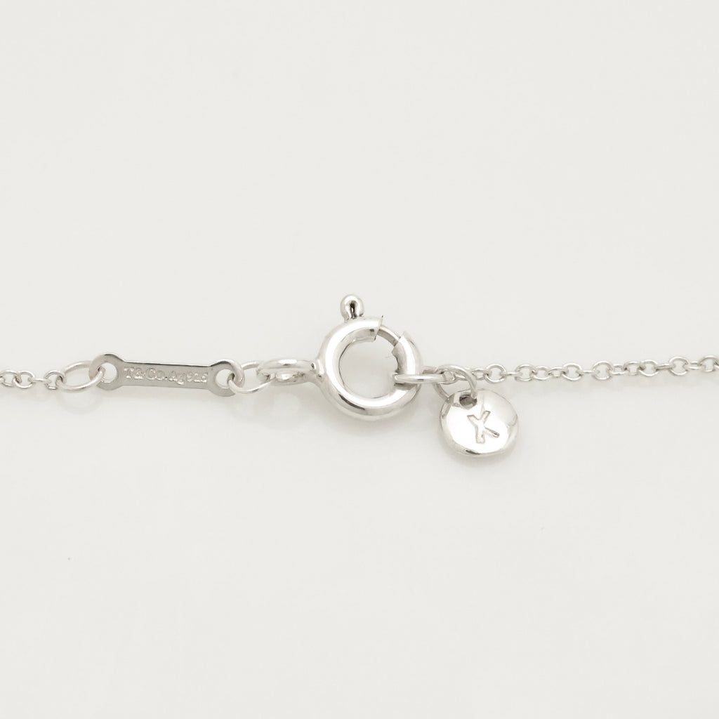  Tiffany & Co. Loving Heart Arrow Necklace Sterling Silver 925 