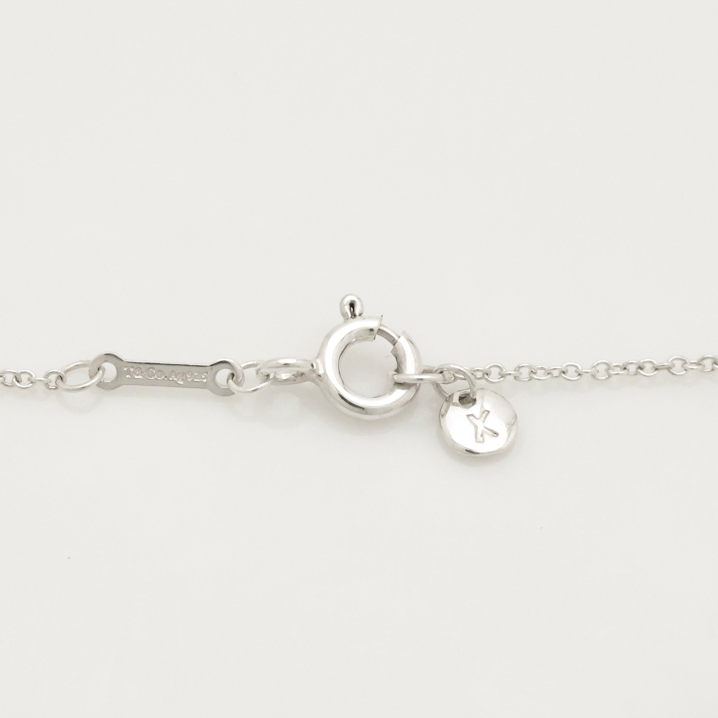  Tiffany & Co. Loving Heart Arrow Necklace Sterling Silver 925 