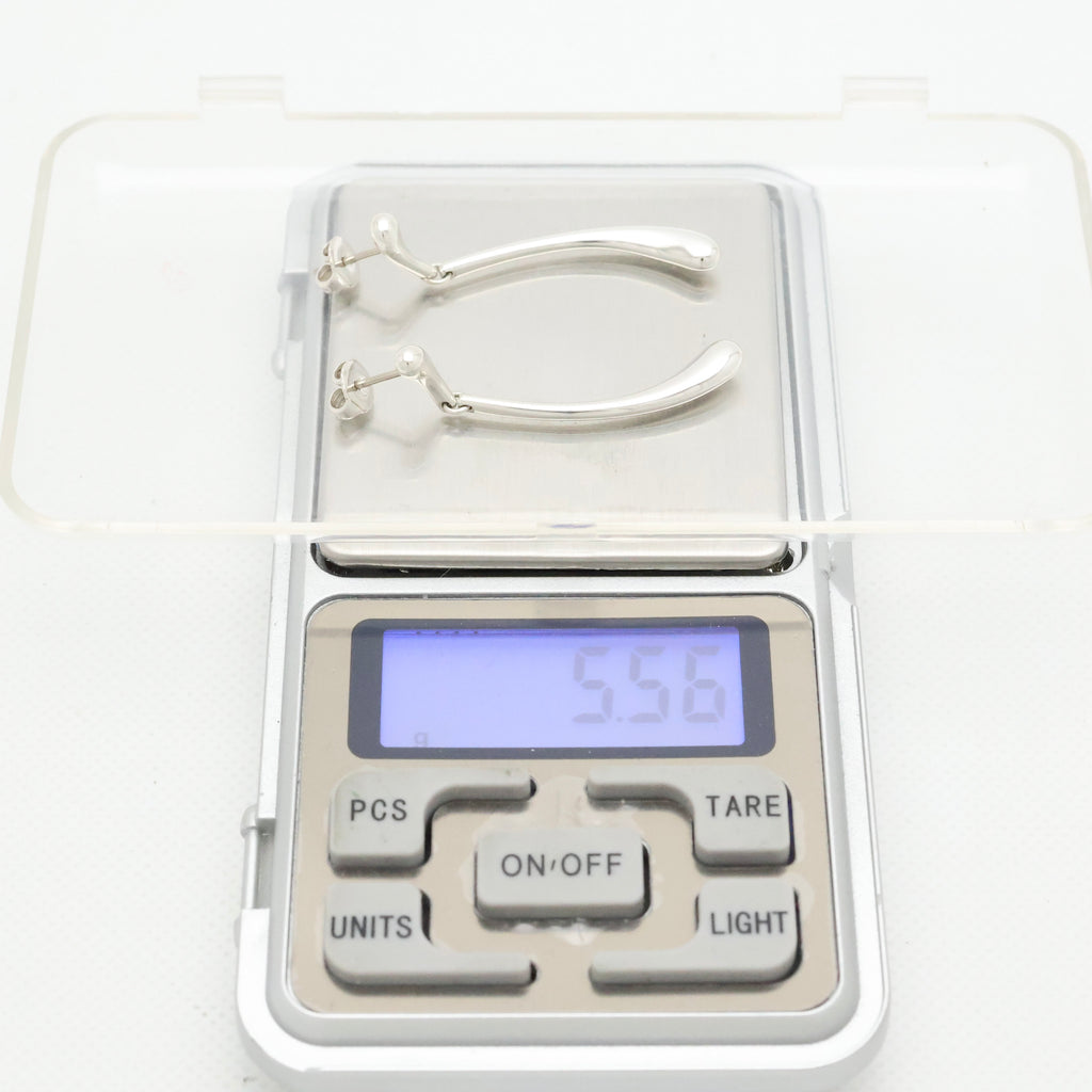 TIFFANY&Co. ティアドロップ ロング ドロップ ピアス AG925