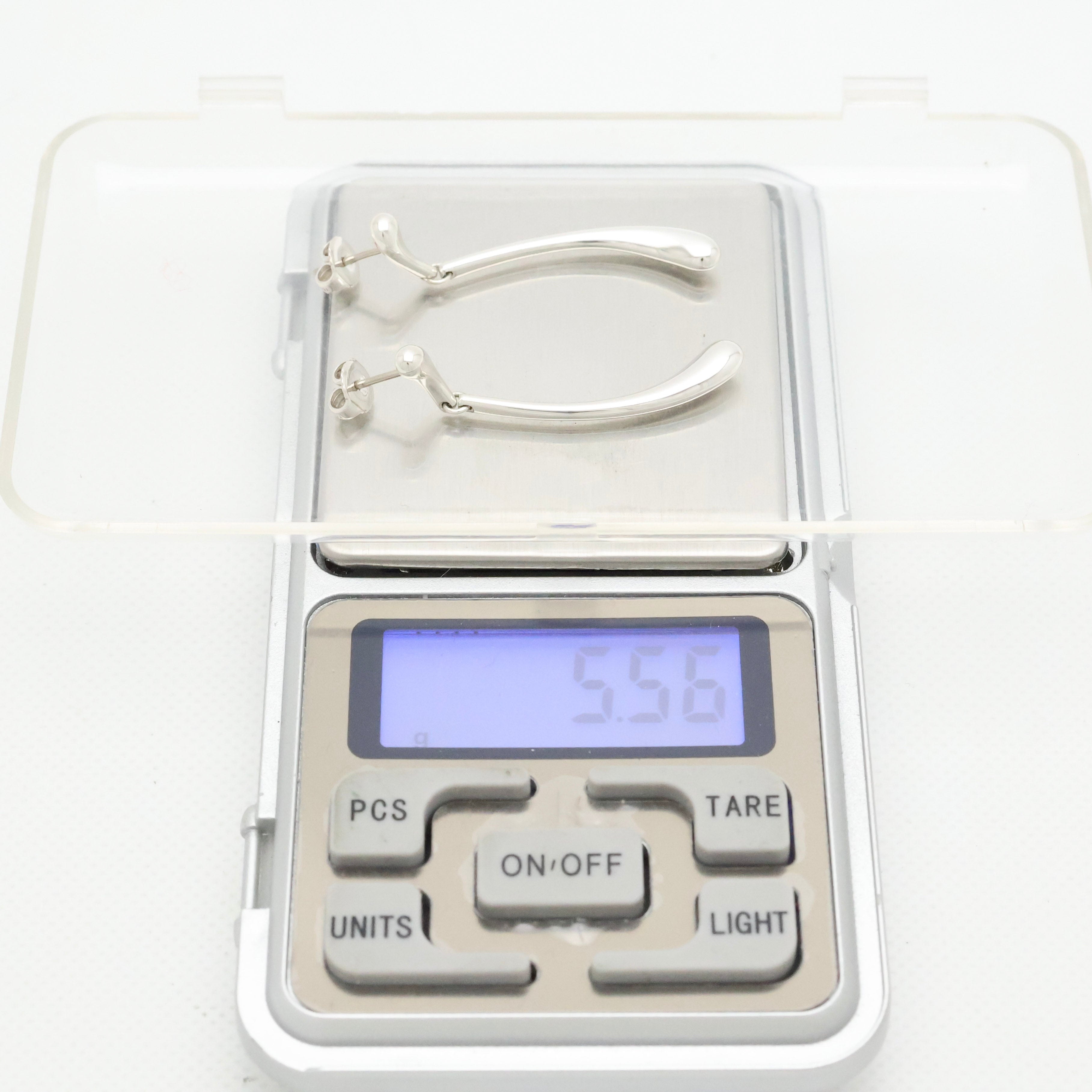 TIFFANY&Co. ティアドロップ ロング ドロップ ピアス AG925