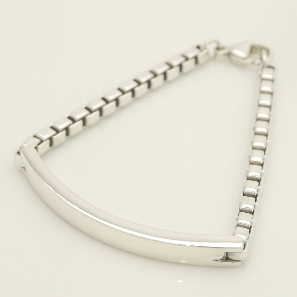 TIFFANY&Co. ベネチアン リンク ID ブレスレット AG925
