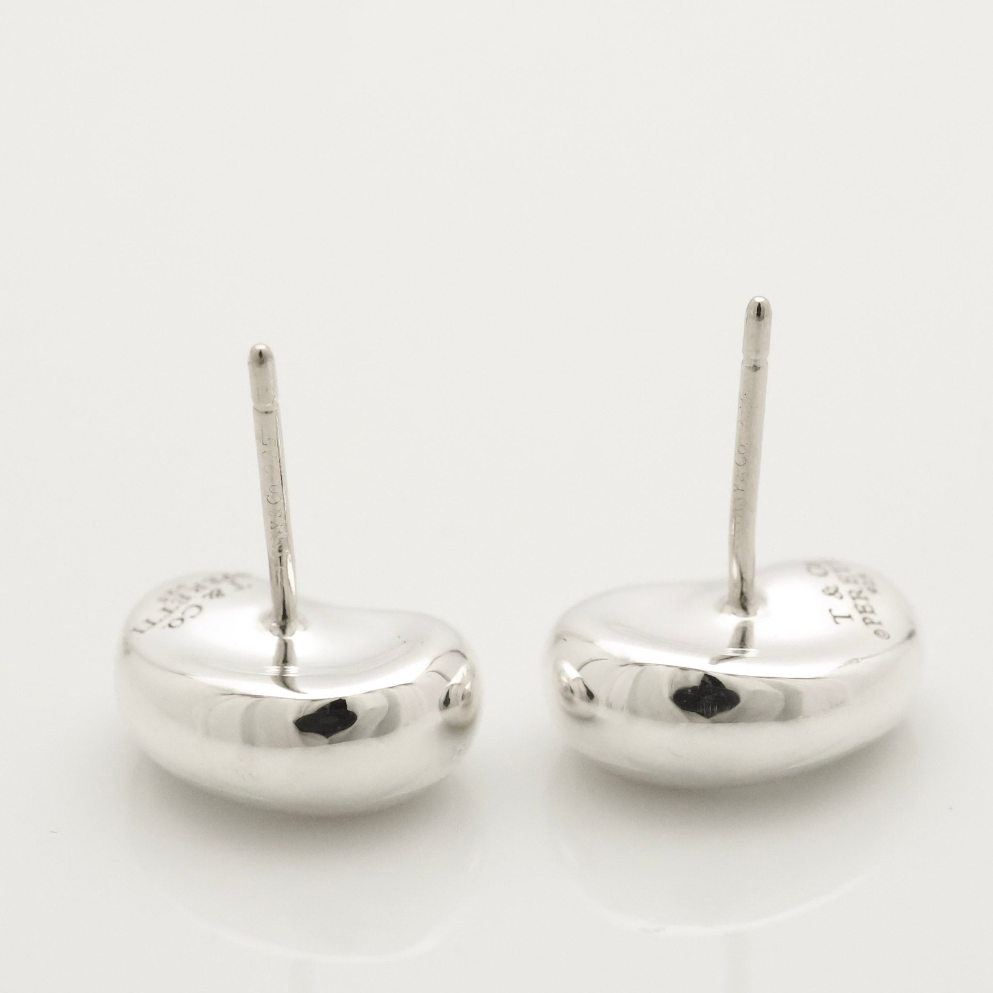 TIFFANY&Co. ビーン エルサペレッティ スタッド ピアス AG925