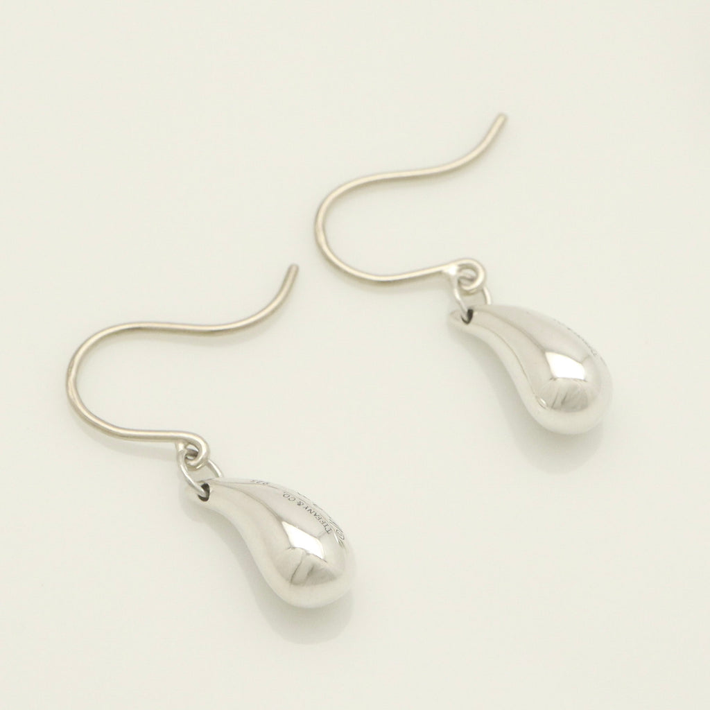 Tiffany & Co. Peretti Teardrop Dangle Earrings Sterling Silver 925