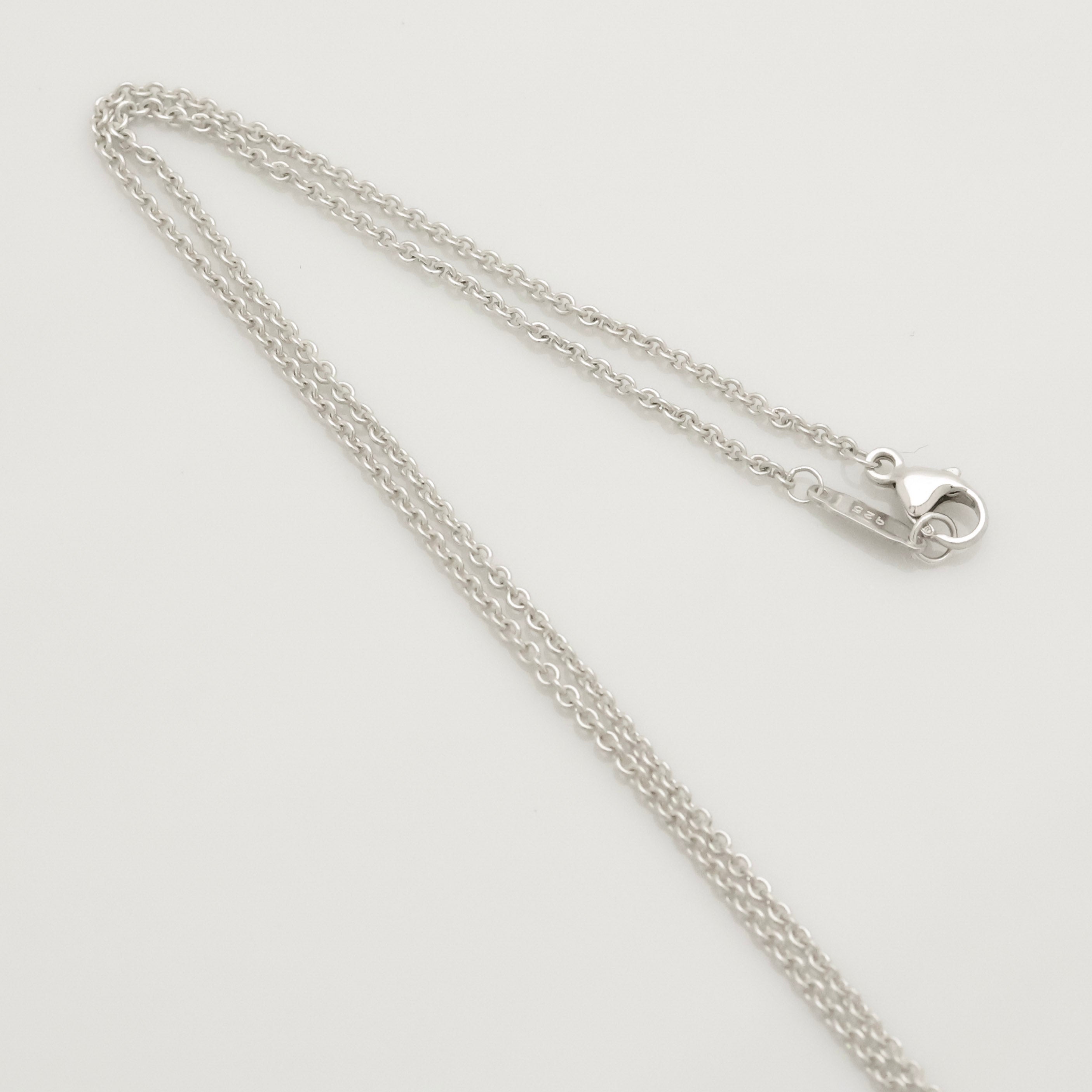 TIFFANY&Co. 1837 カデナ ロック チャーム ネックレス AG925