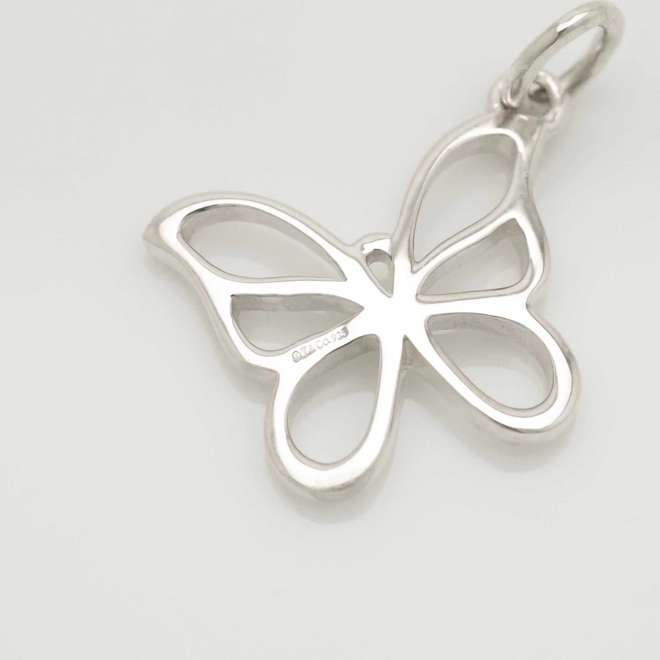 TIFFANY&Co. オープン バタフライ 蝶 AG925