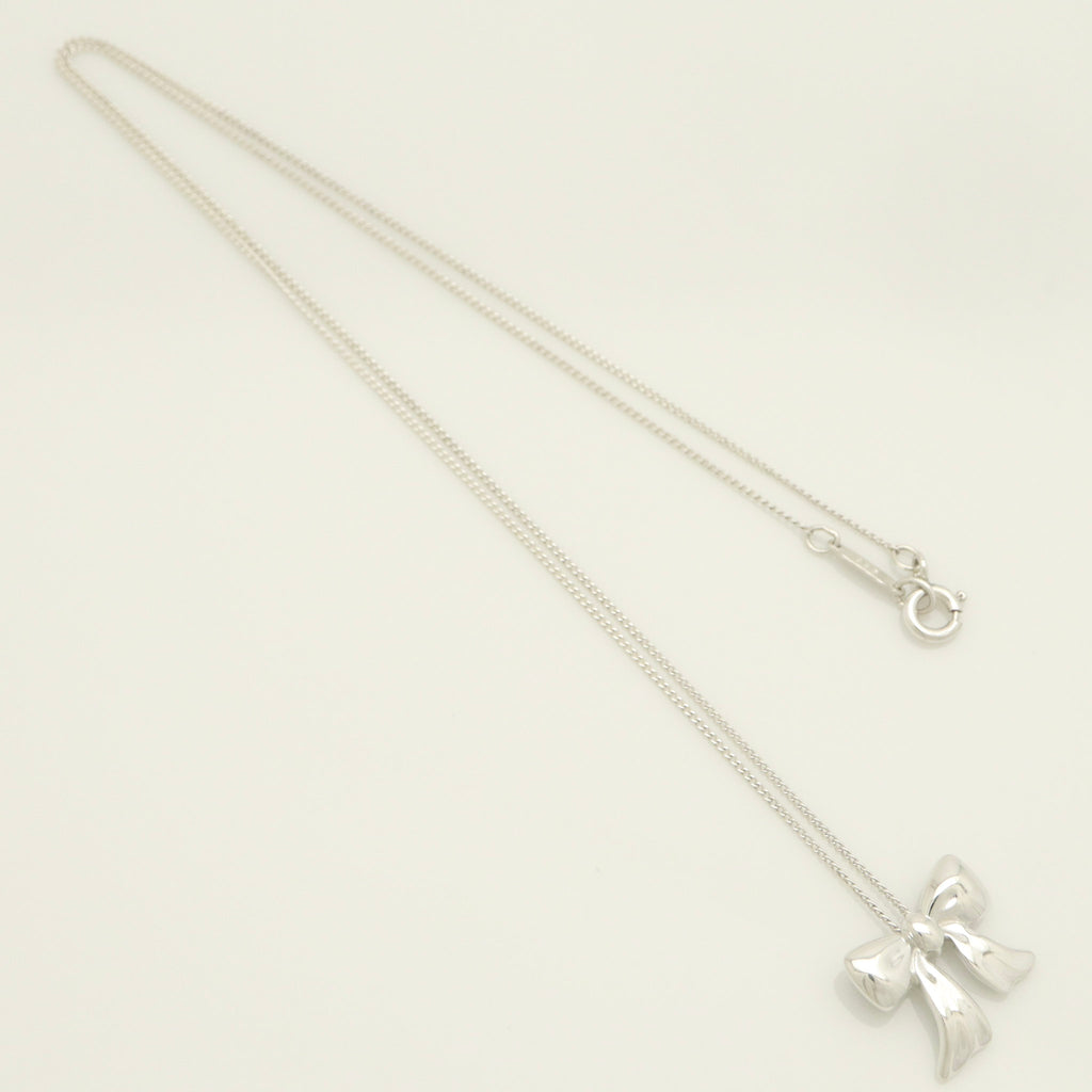 TIFFANY&Co. ミニ リボン ネックレス AG925