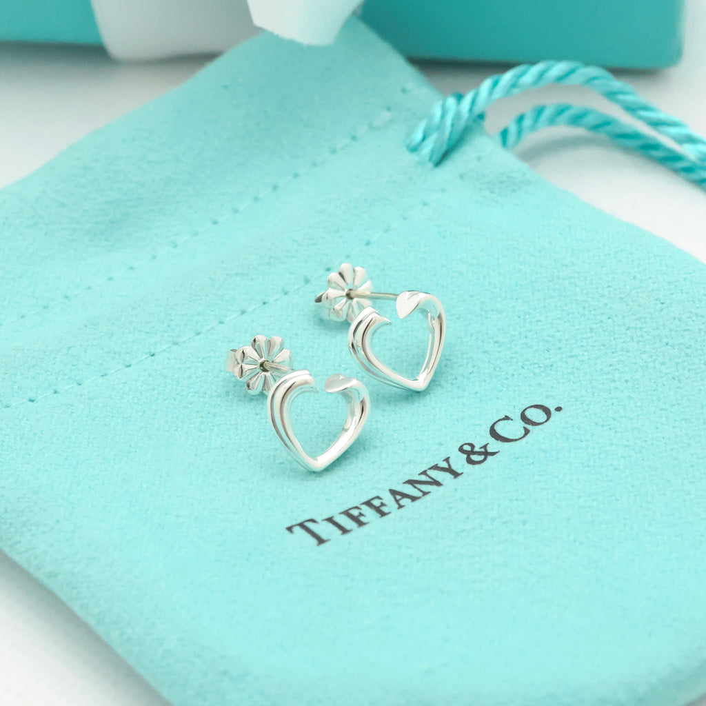 TIFFANY&Co. テンダネス ハート パロマピカソ スタッド ピアス AG925