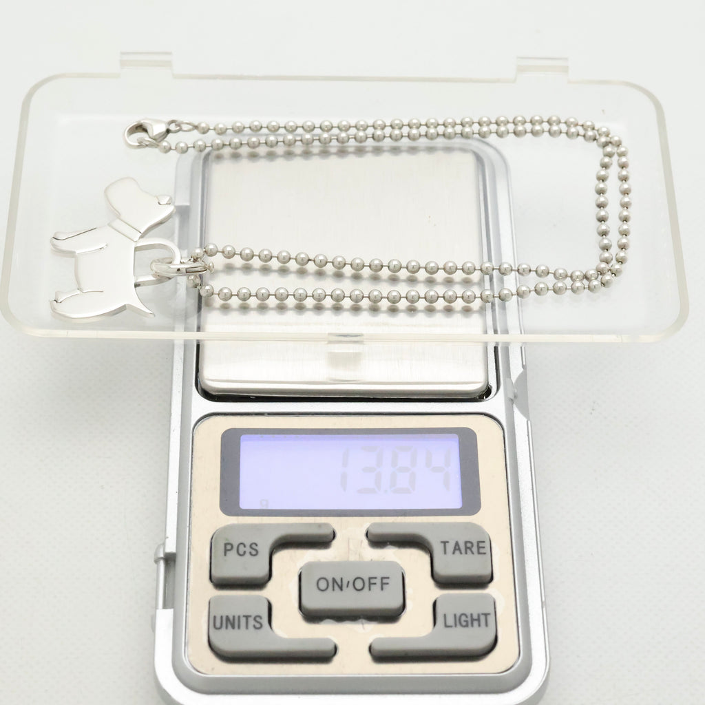 Tiffany & Co. Scottie Terrier Dog Necklacce Sterling Silver 925