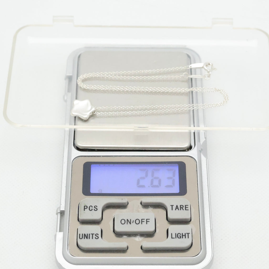  Tiffany & Co. Peretti Star Pendant Necklace Sterling Silver 925 