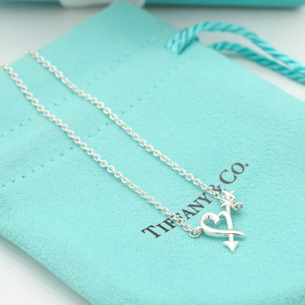 TIFFANY&Co. ラビング ハート アロー パロマピカソ ブレスレット AG925