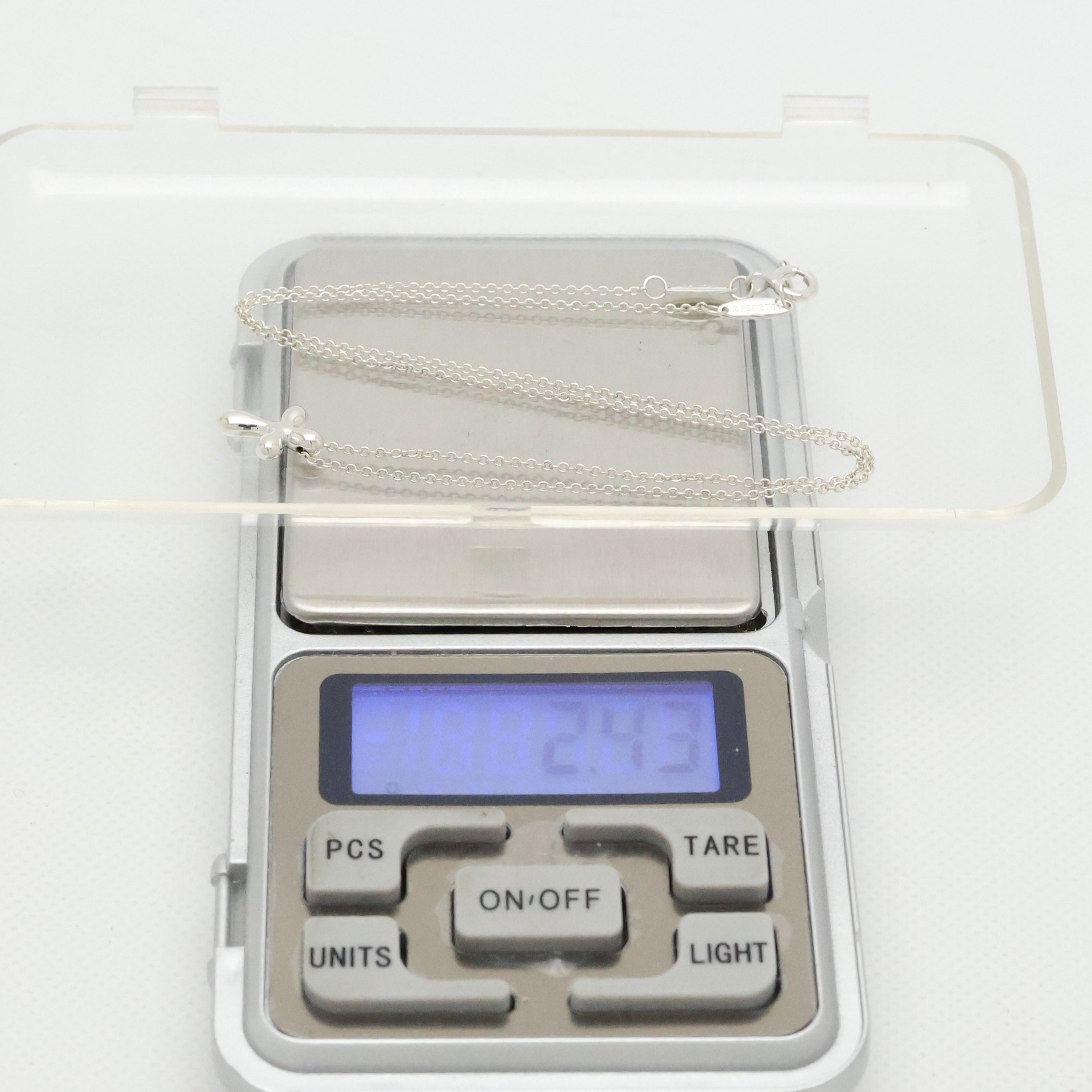 TIFFANY&Co. ミニ クロス エルサペレッティ ネックレス AG925