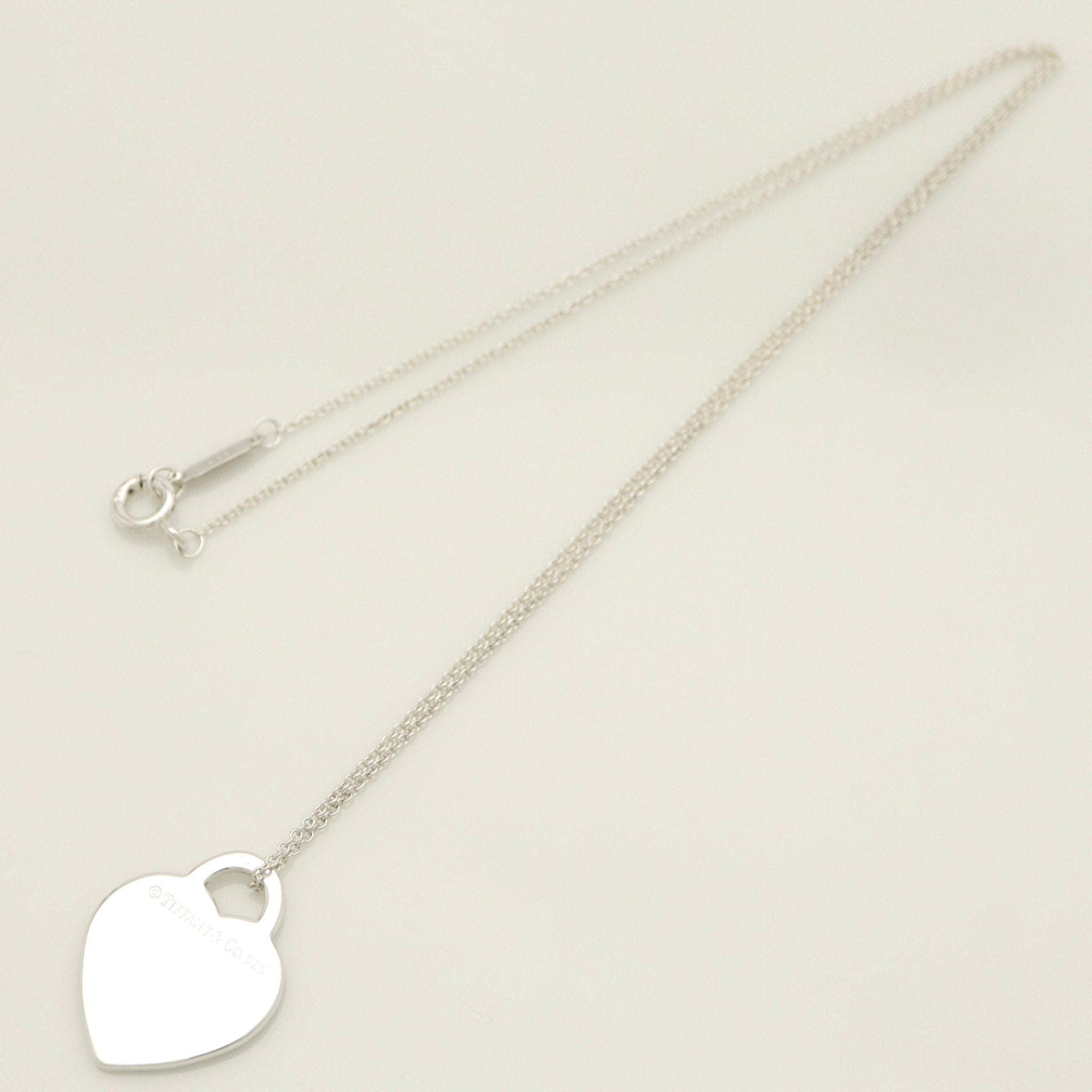 TIFFANY&Co. リターントゥ ティファニー ハート タグ ネックレス AG925