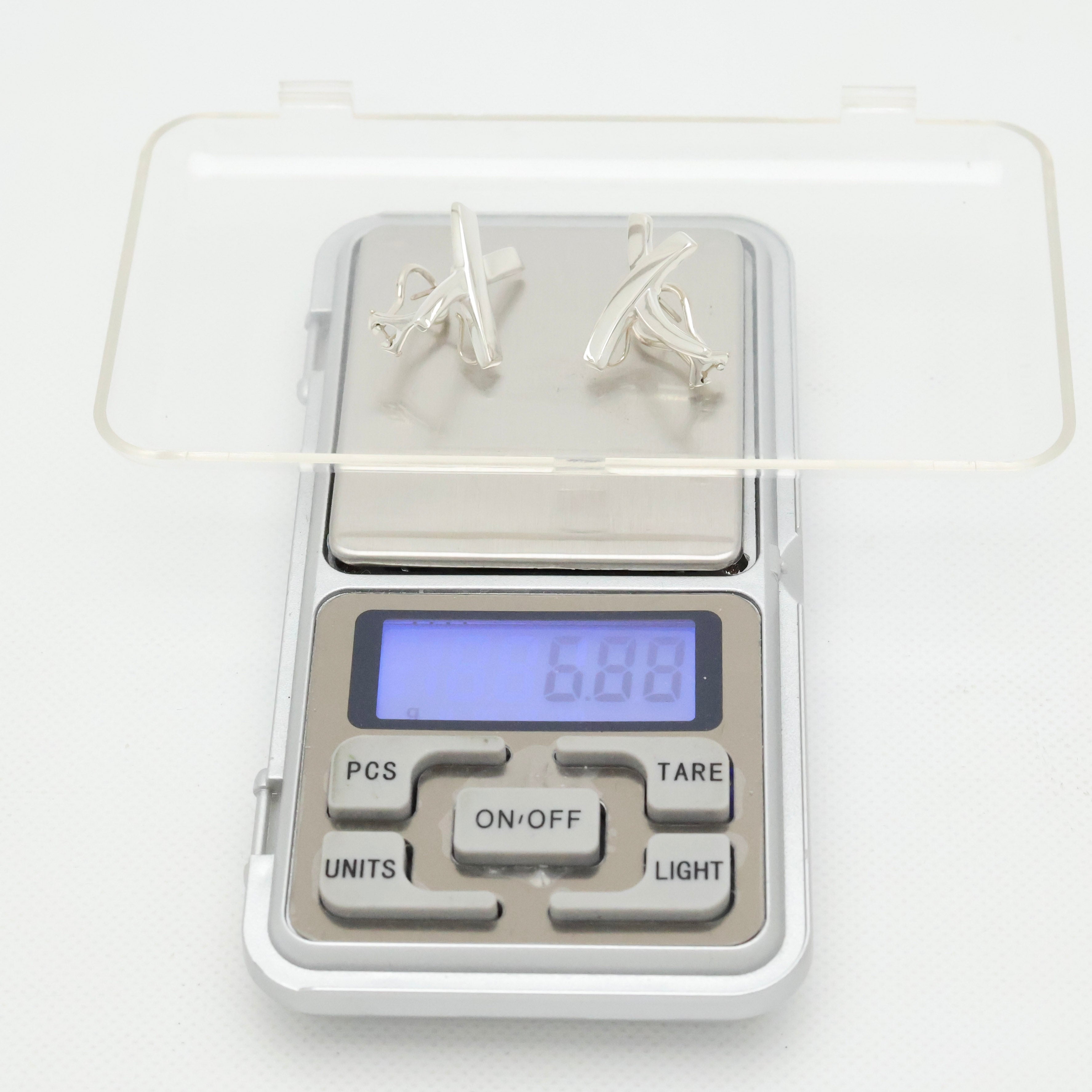 TIFFANY&Co. キス クロス パロマピカソ クリップ イヤリング AG925