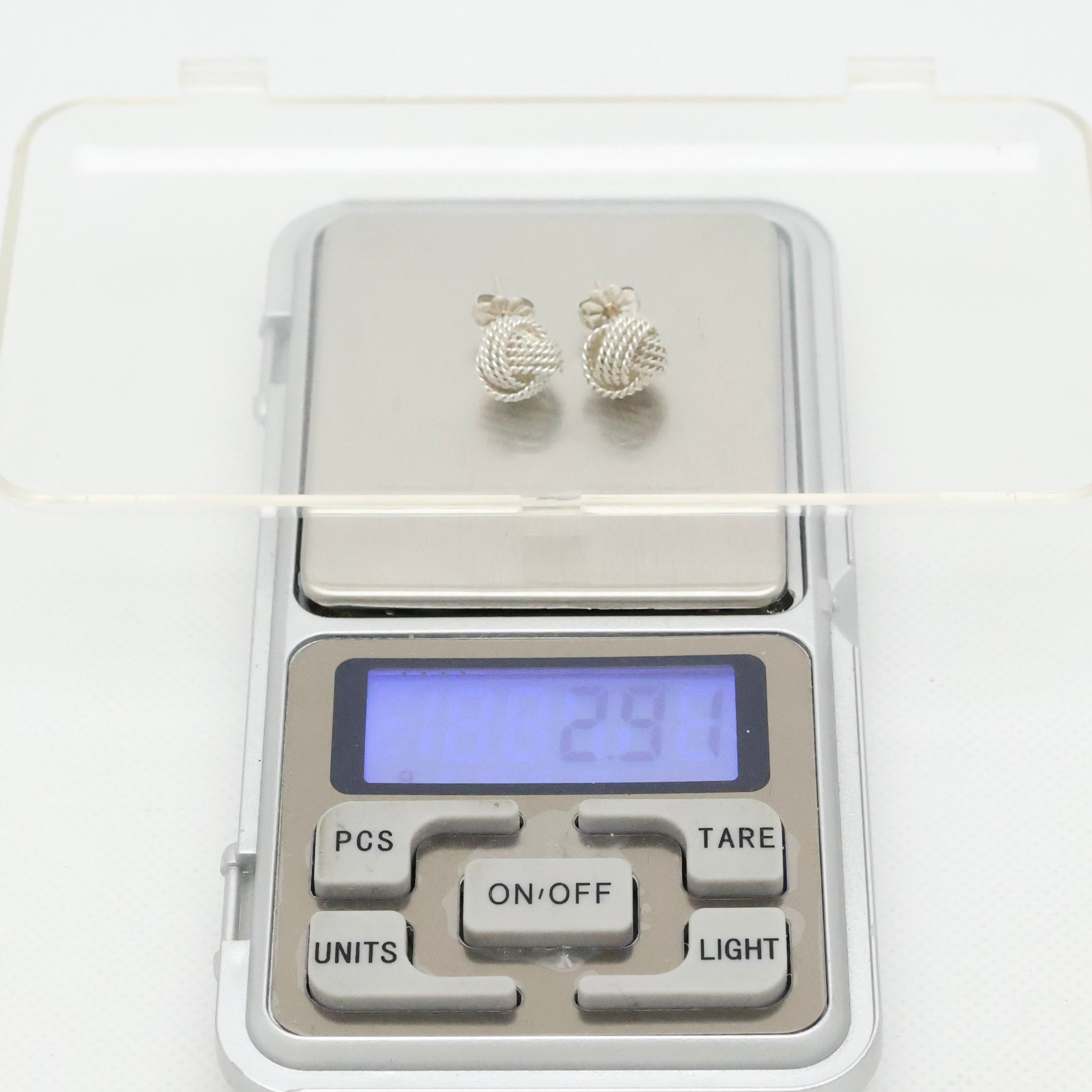 TIFFANY&Co. サマセット ツイスト ノット スタッド ピアス AG925