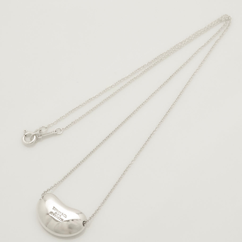 Tiffany & Co. Peretti Large Bean Necklace Sterling Silver 925 