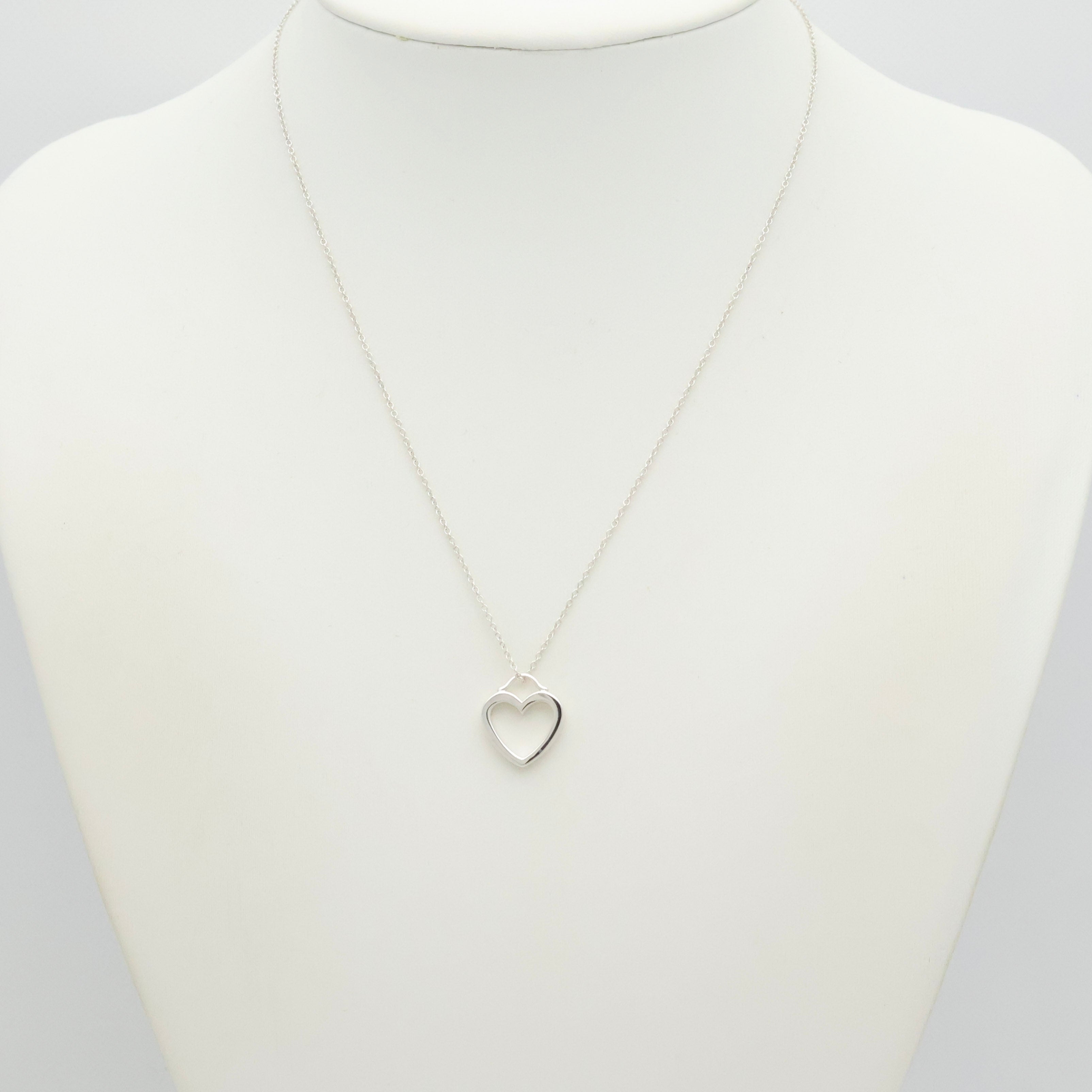 TIFFANY&Co. センチメンタル ハート ネックレス AG925