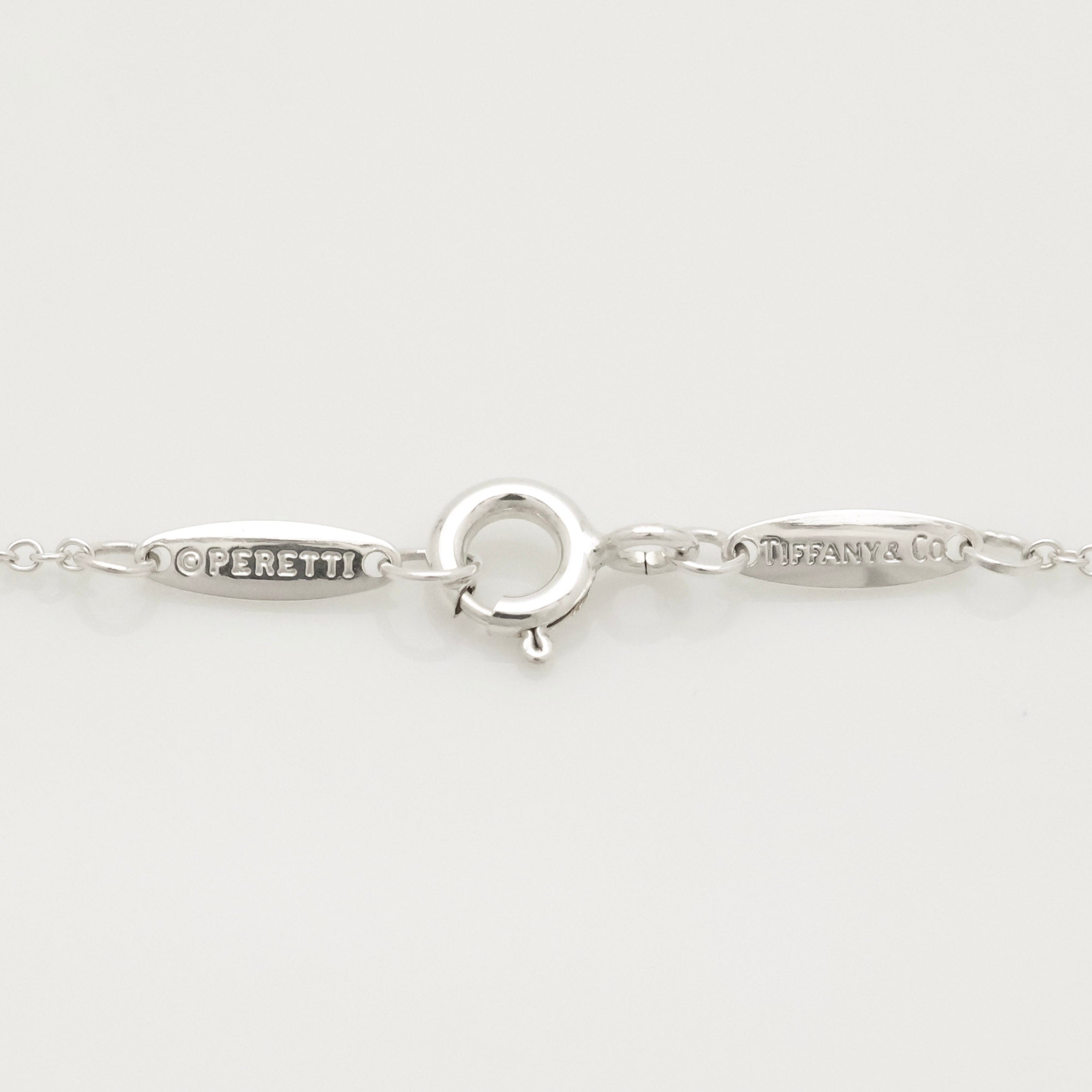 Tiffany & Co. Teardrop Necklace Pendant Sterling Silver 925 