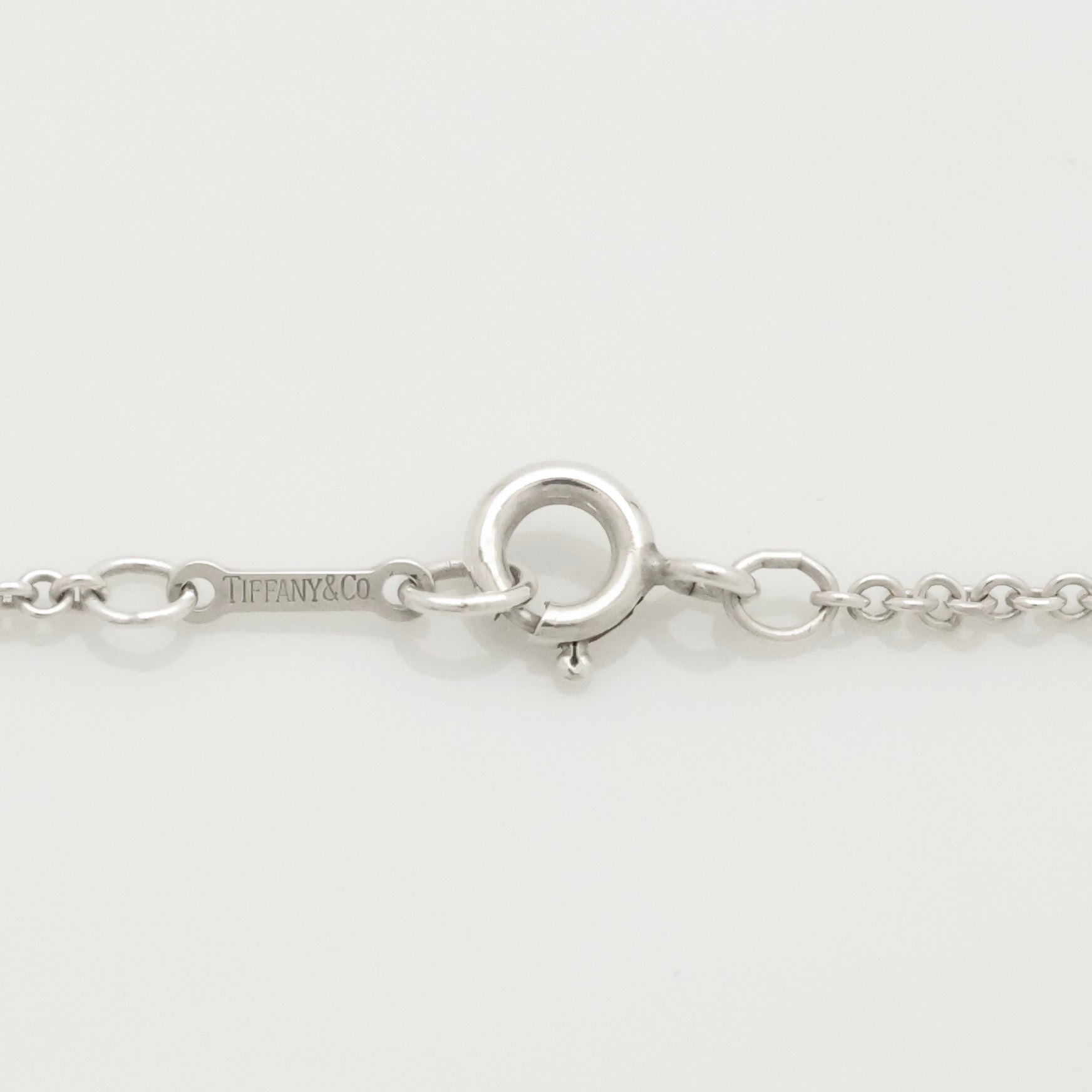  Tiffany & Co. Peretti Large  Bean Necklace  Sterling Silver 925 