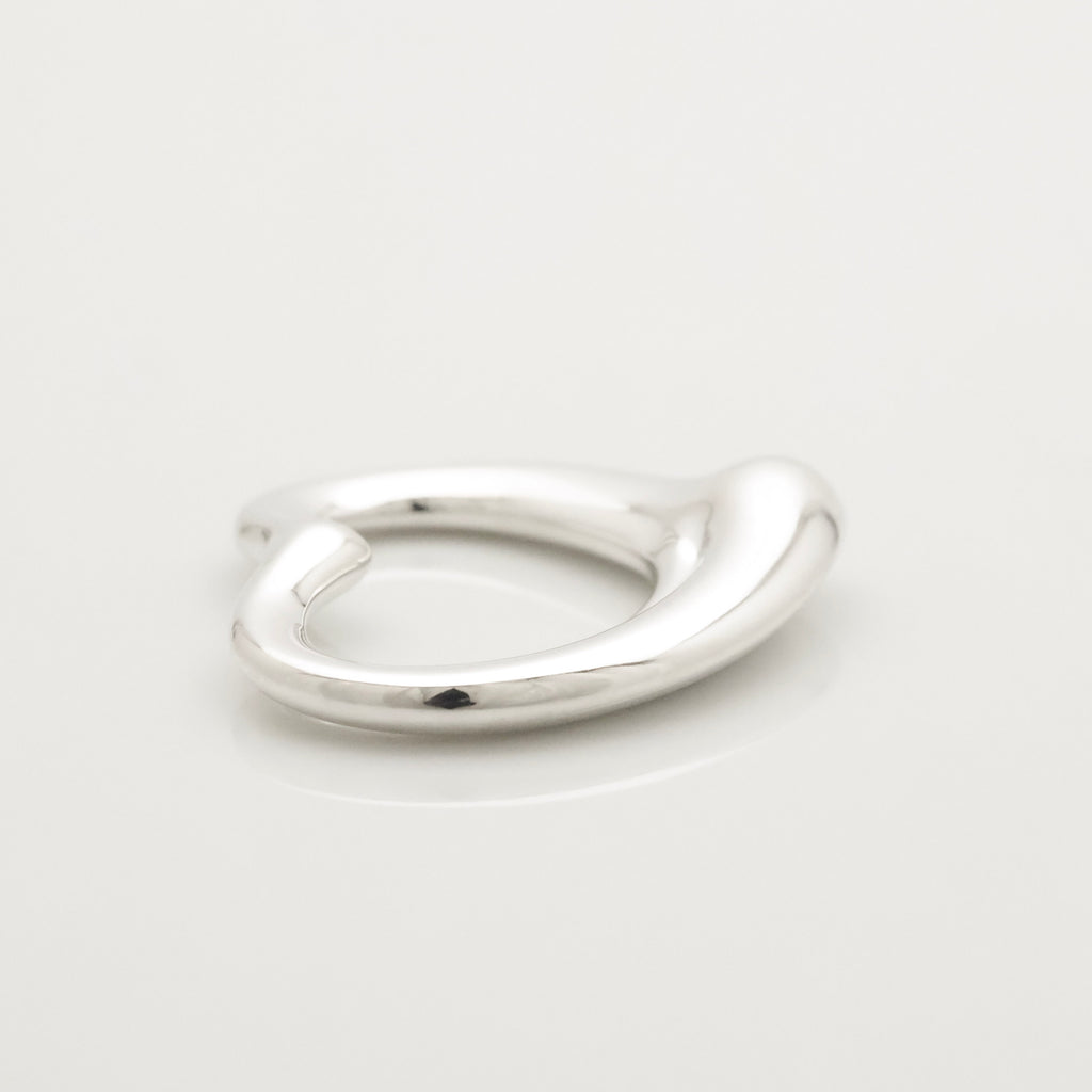 TIFFANY&Co. オープンハート 36mm エルサペレッティ チャーム AG925