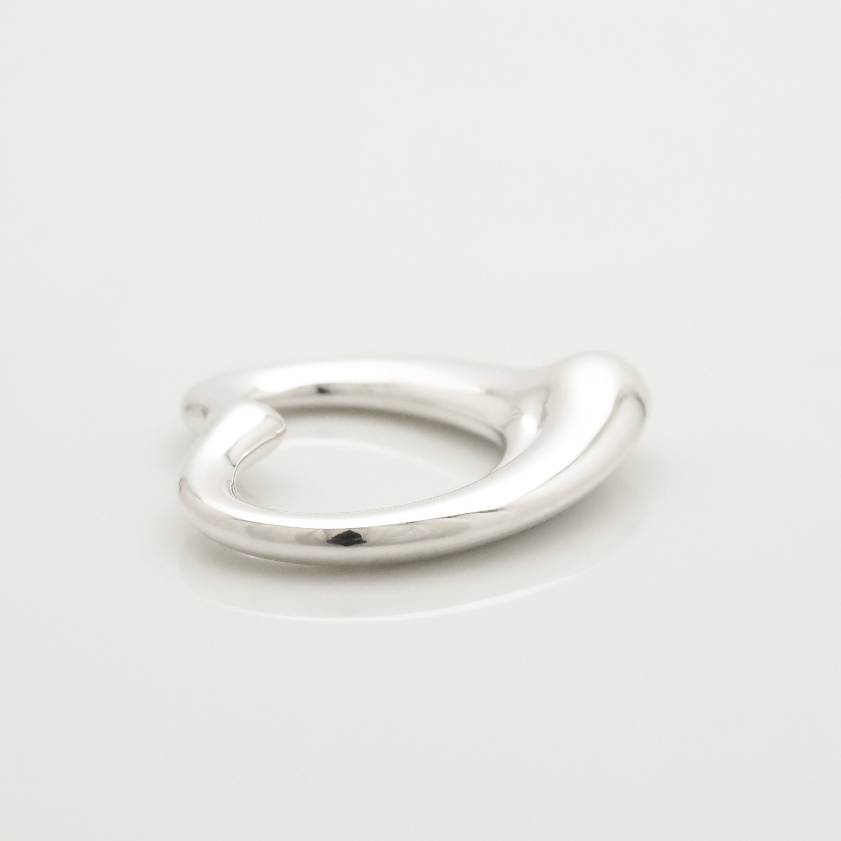 TIFFANY&Co. オープンハート 36mm エルサペレッティ チャーム AG925