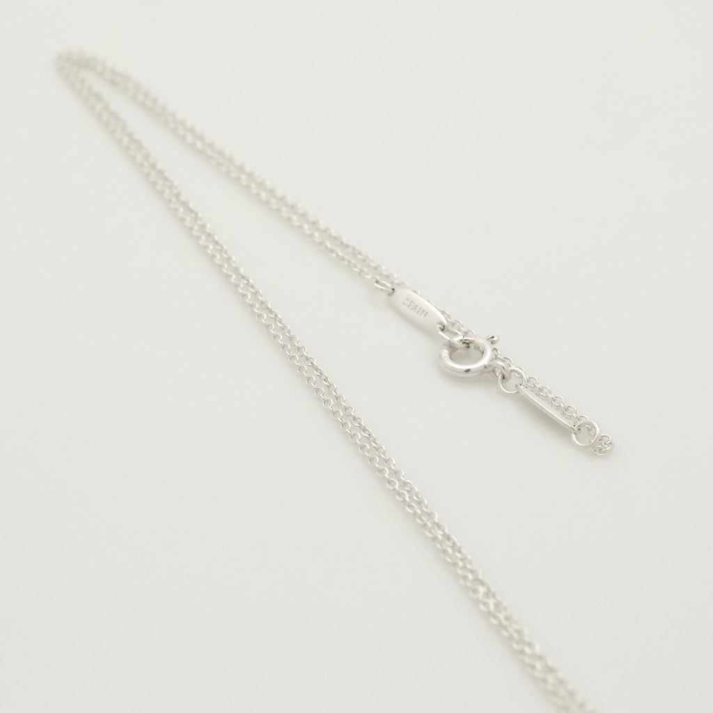 Tiffany & Co. Open Heart 16mm Pendant Necklace  Sterling Silver 925