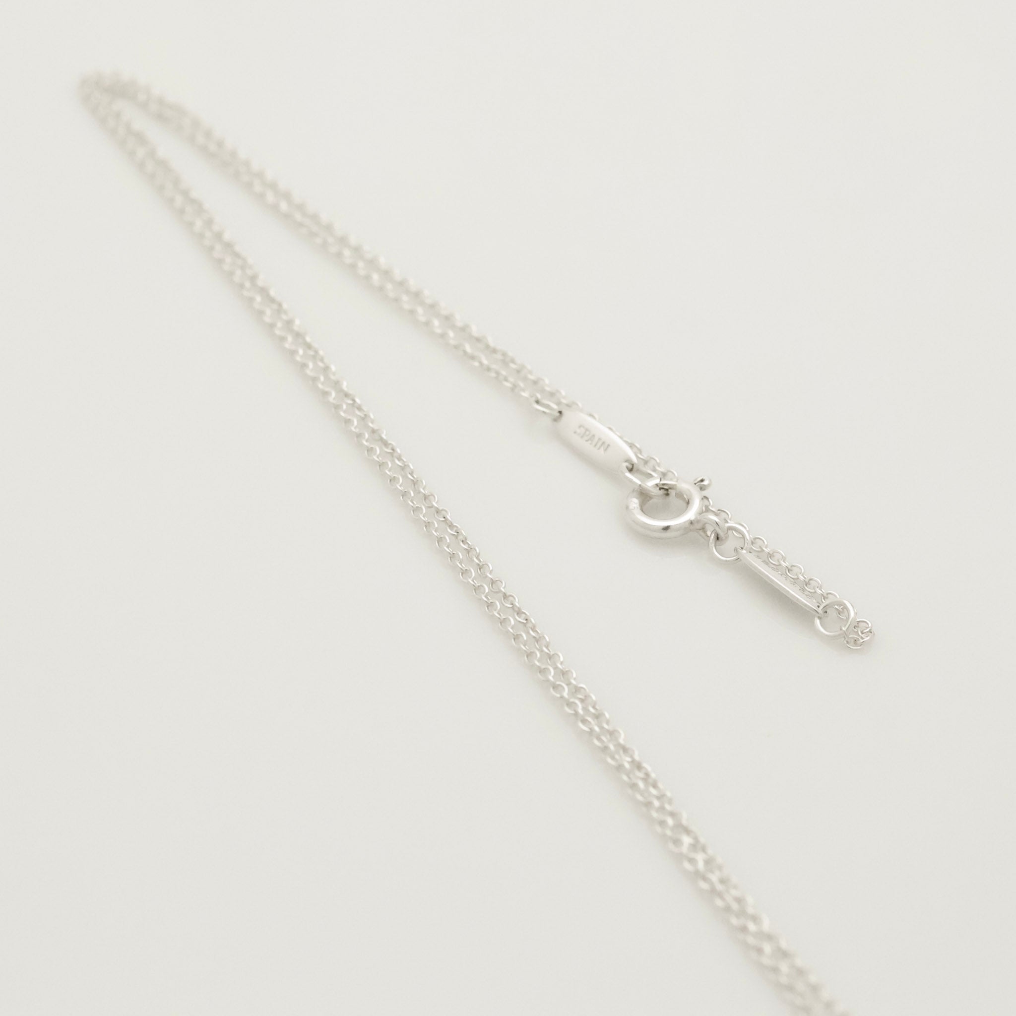 Tiffany & Co. Open Heart 16mm Pendant Necklace  Sterling Silver 925