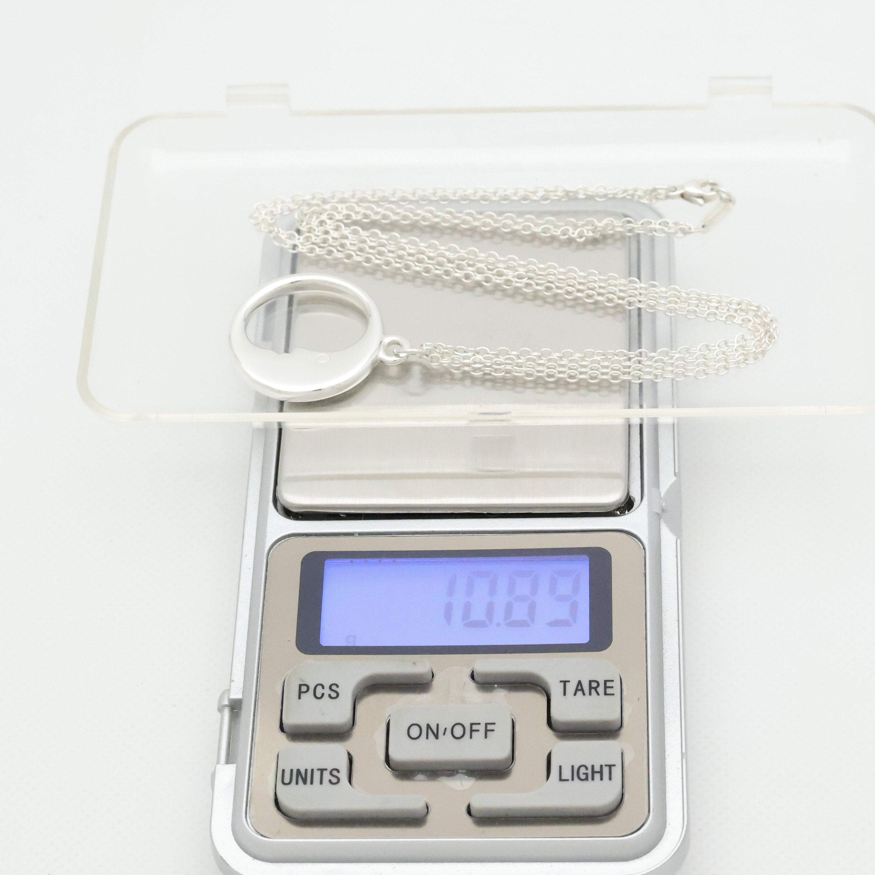 TIFFANY&Co. マンインザムーン ダブル チェーン ネックレス AG925