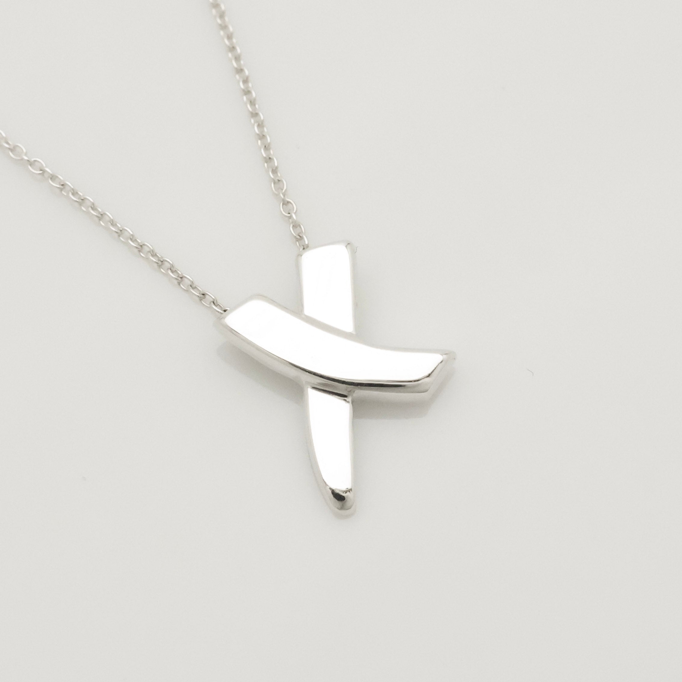 TIFFANY&Co. キス クロス パロマピカソ ネックレス AG925