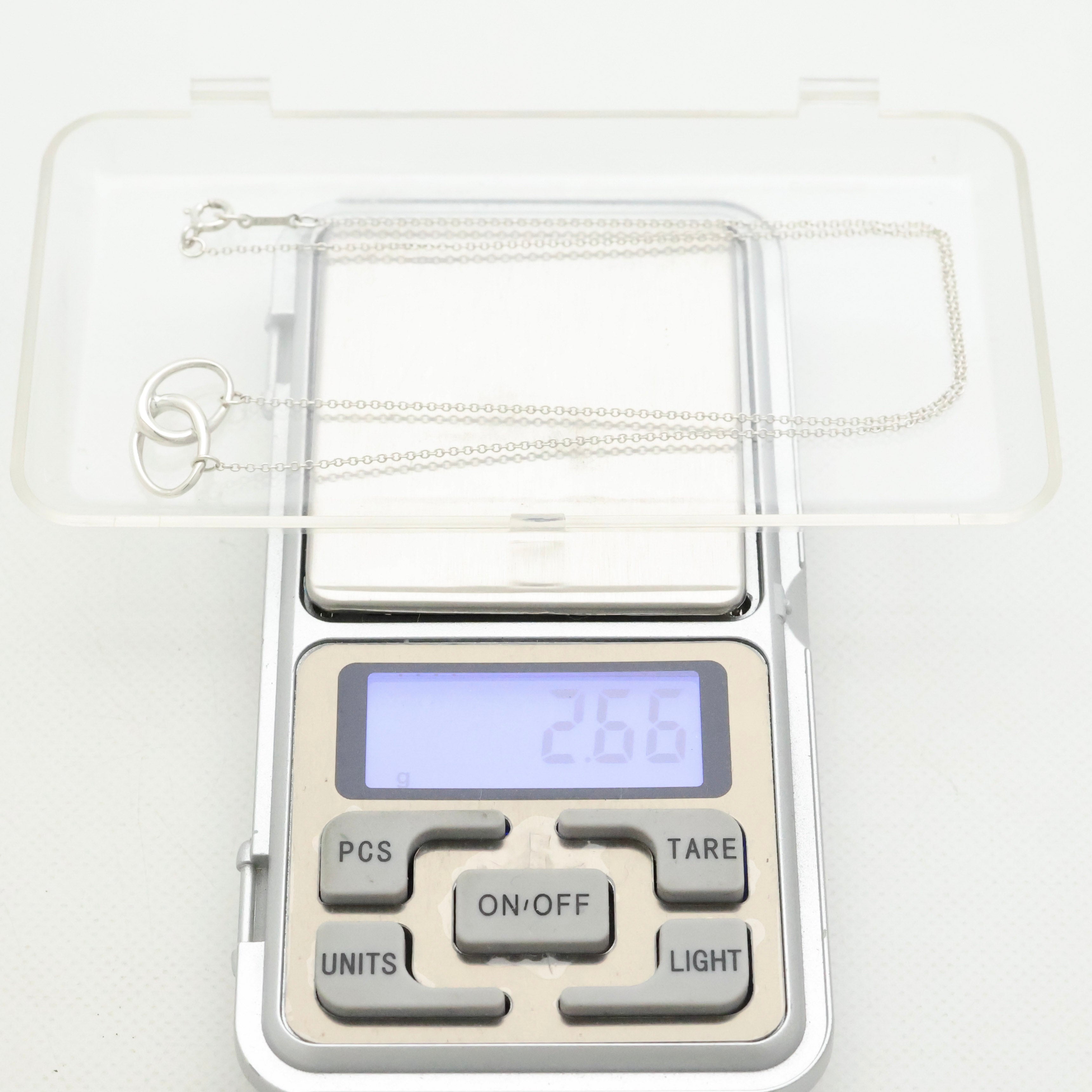 TIFFANY&Co. ダブル ループ エルサペレッティ ネックレス AG925