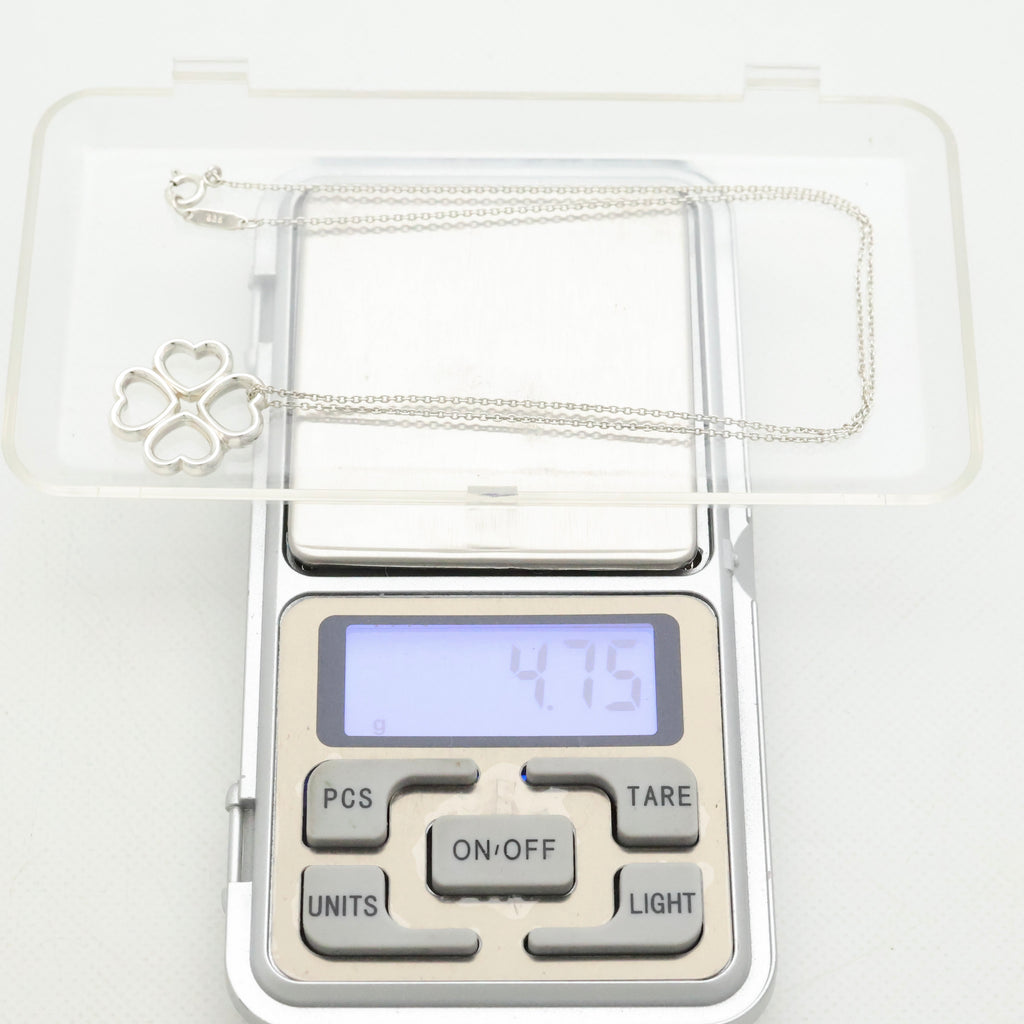 TIFFANY&Co. クローバー ハート ネックレス AG925