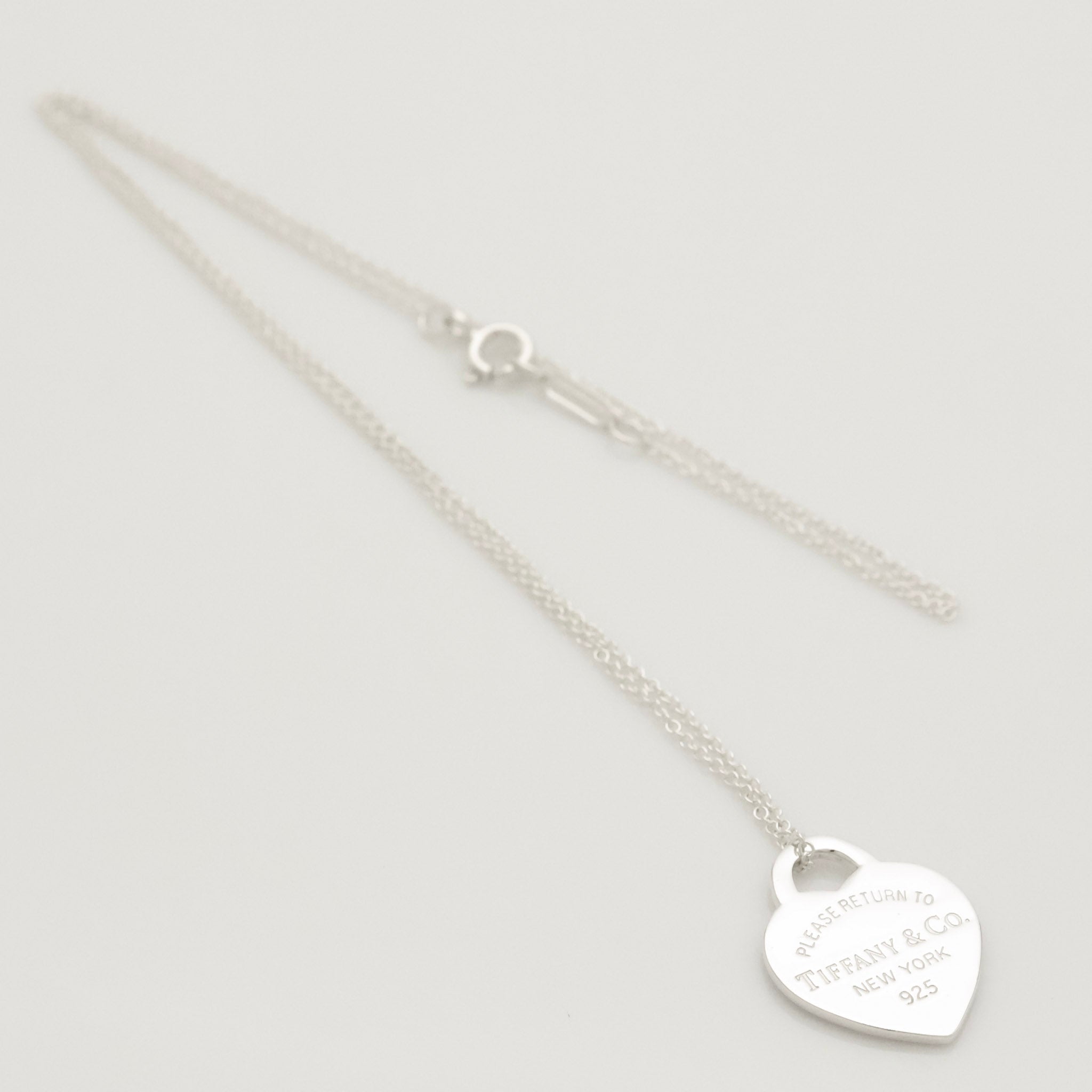 TIFFANY&Co. リターントゥ ティファニー ハート タグ ネックレス AG925