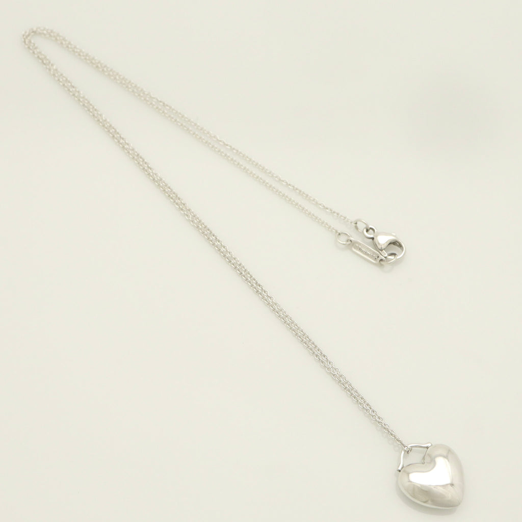 TIFFANY&Co.  パフ ハート ネックレス AG925
