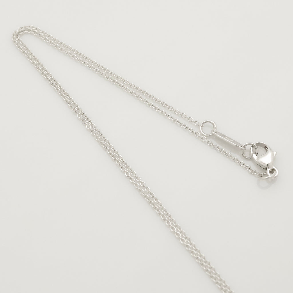 Tiffany & Co. Return to Heart Lock Padlock Necklace Sterling Silver 925