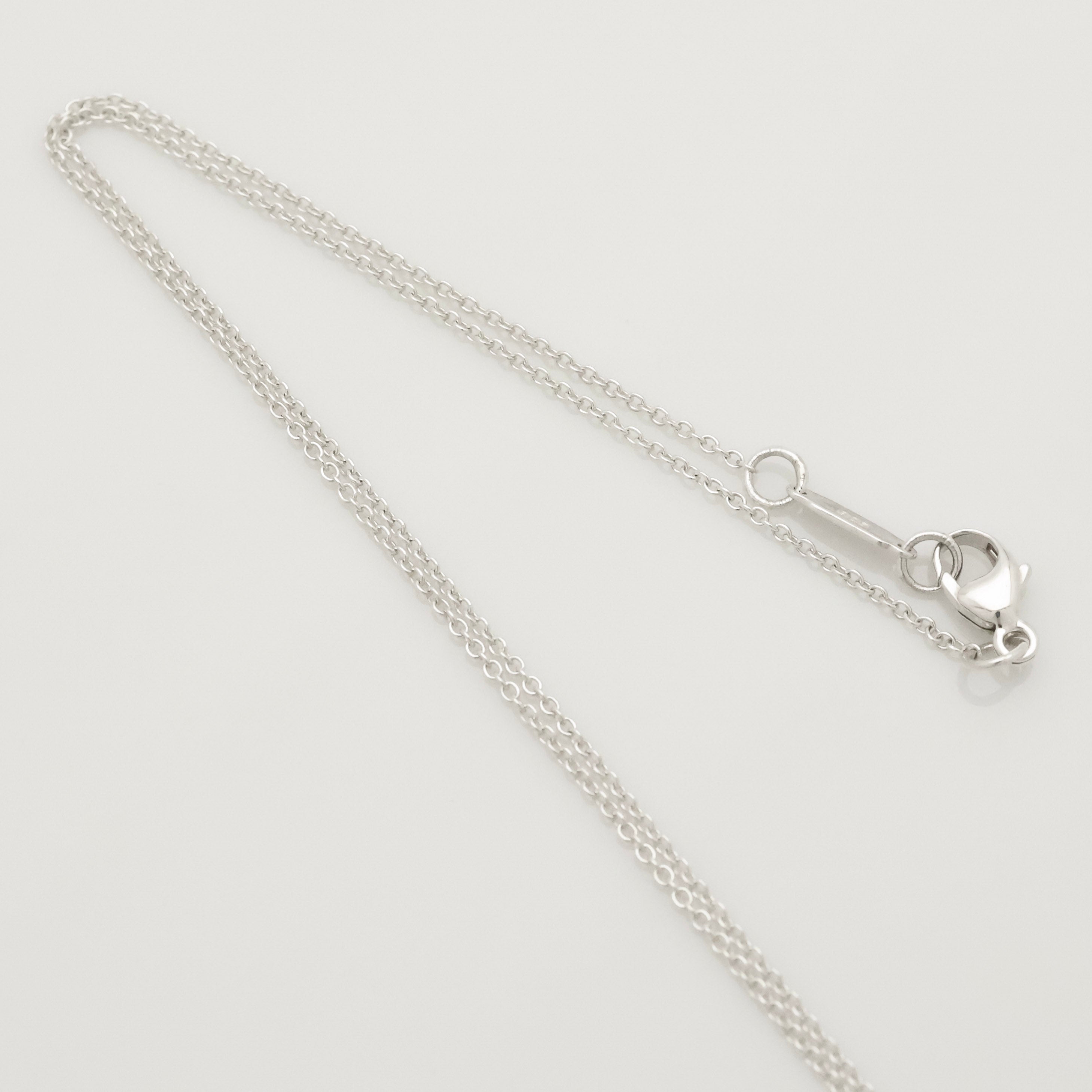 Tiffany & Co. Return to Heart Lock Padlock Necklace Sterling Silver 925