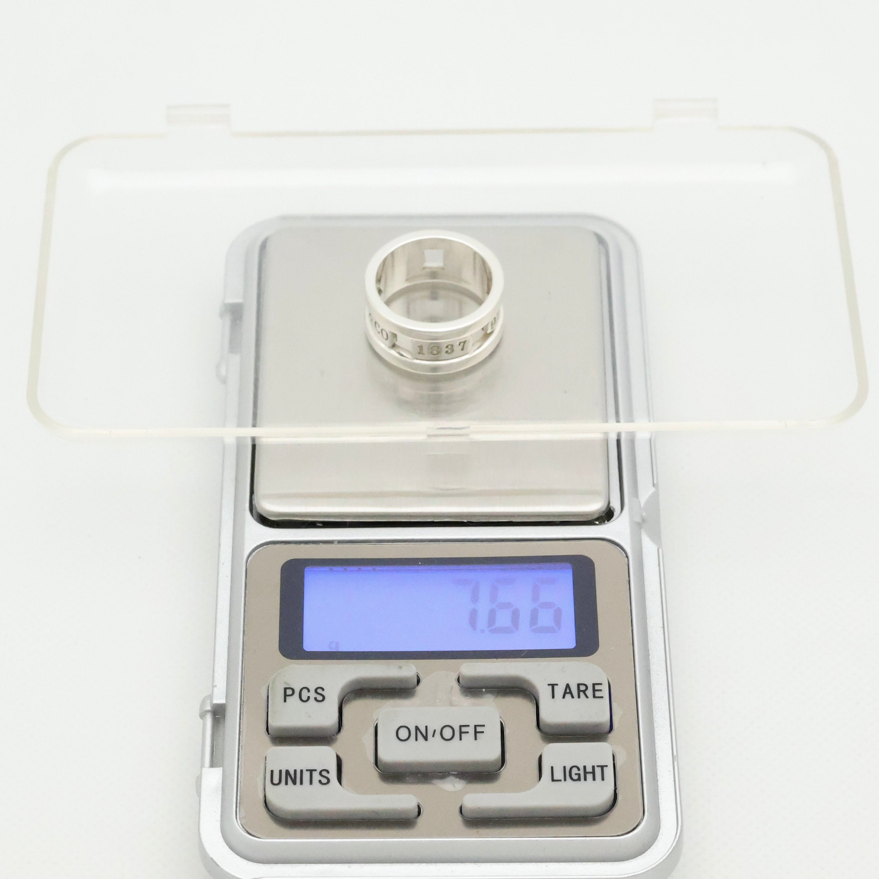 TIFFANY&Co. 1837 エレメント ワイド リング 11.5 号 AG925