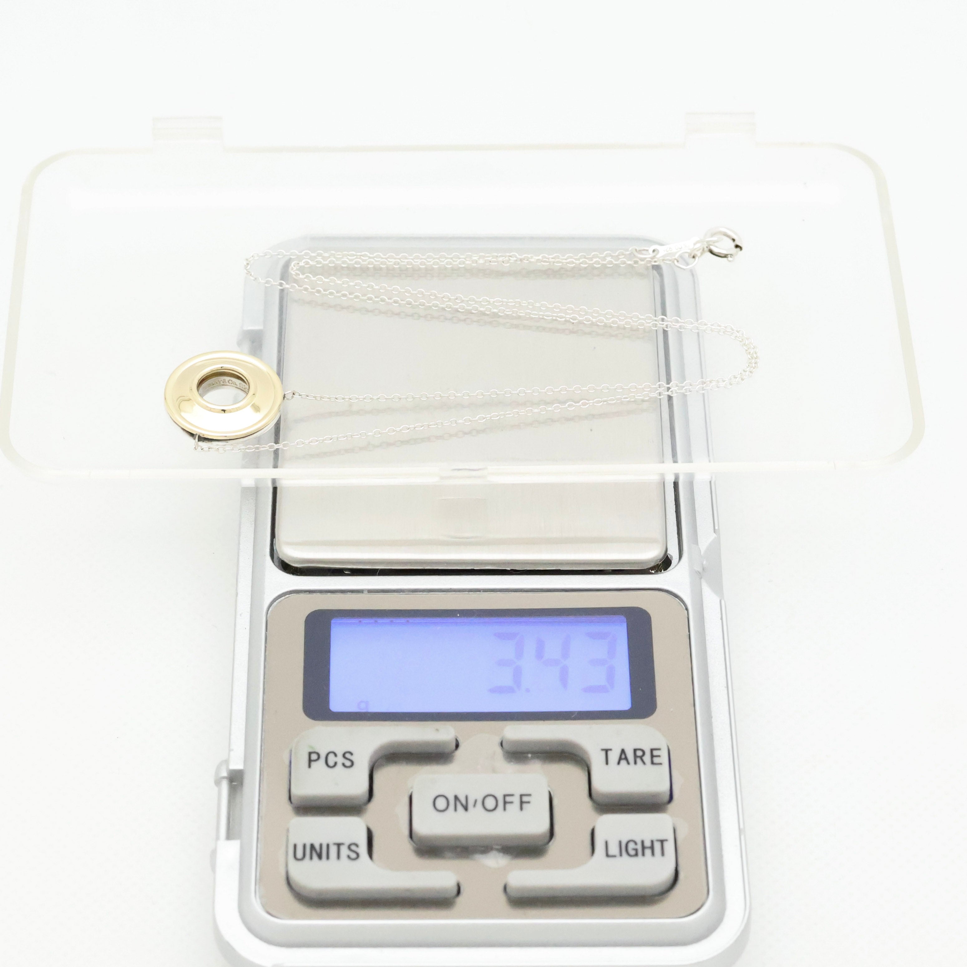 TIFFANY&Co. マジック サークル パロマピカソ ネックレス AG925 AU750