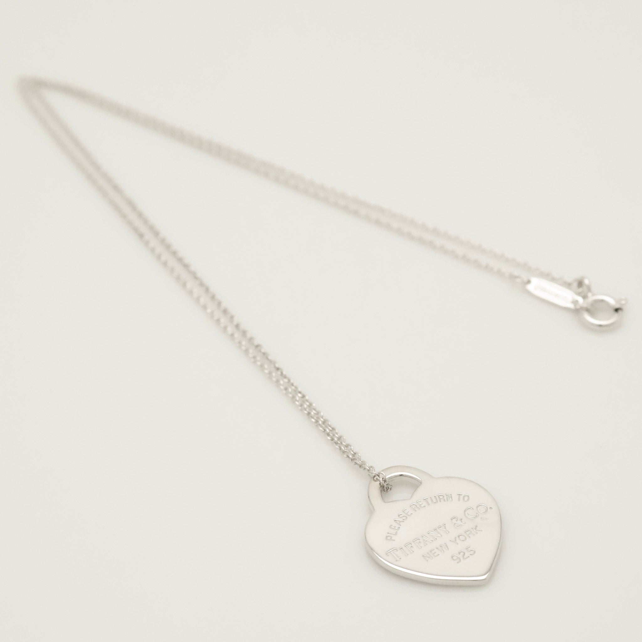 TIFFANY&Co. リターントゥ ティファニー ハート タグ ネックレス AG925