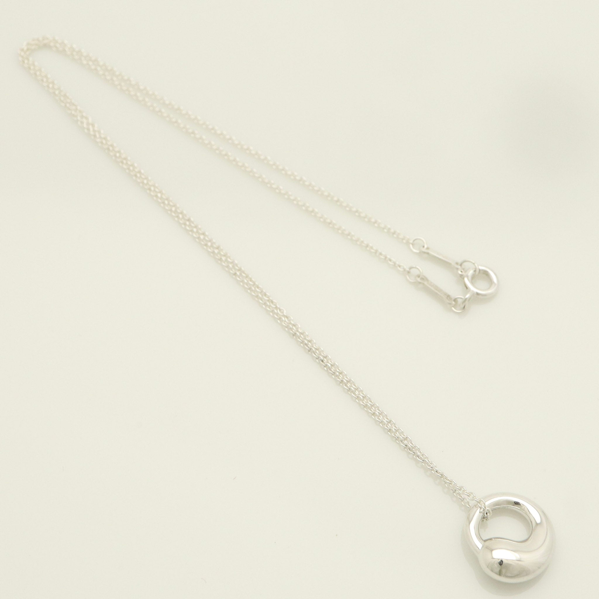 Tiffany & Co. MEDIUM Eternal Circle Necklace Sterling Silver 925 