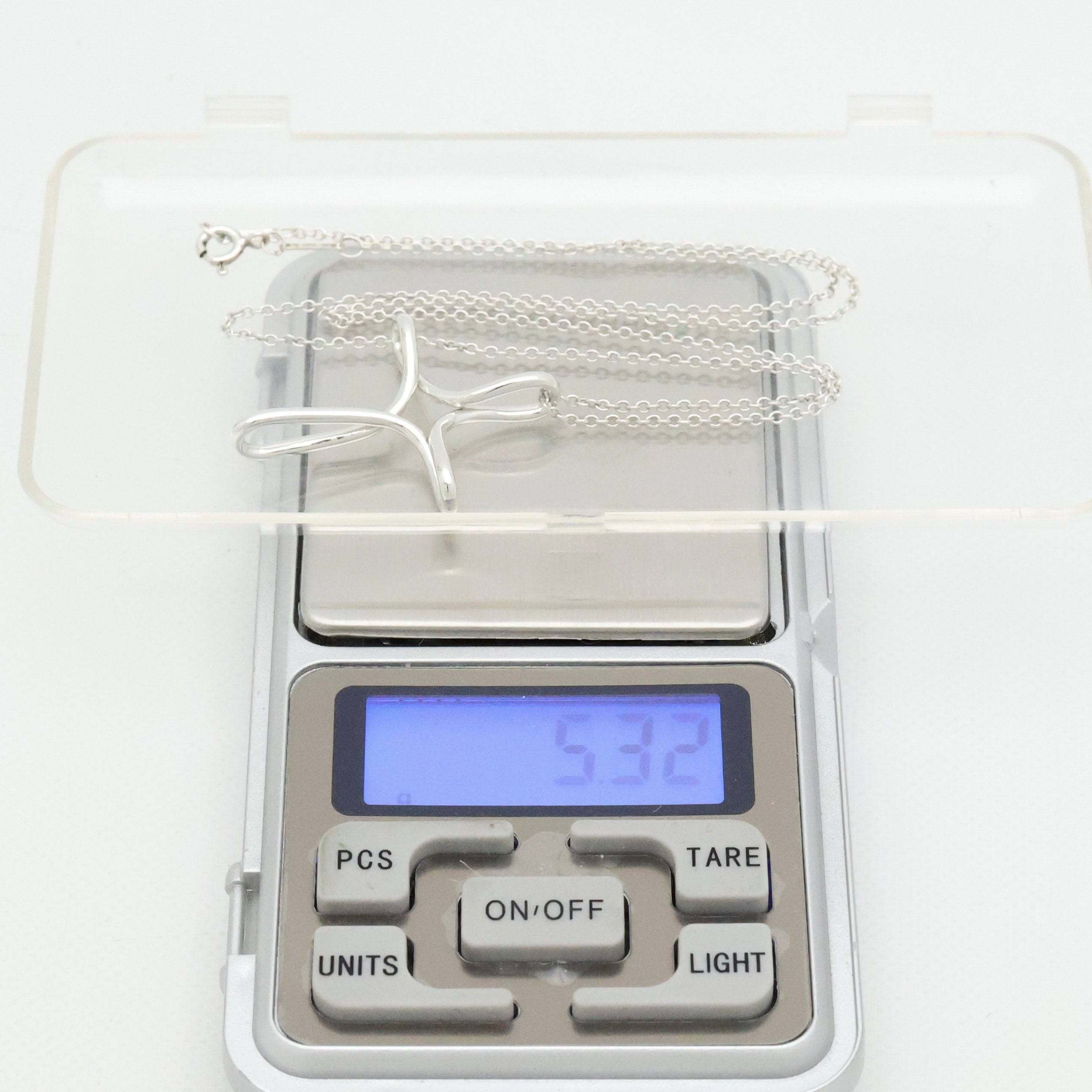 TIFFANY&Co. ラージ オープン クロス インフィニティ エルサペレッティ ネックレス AG925