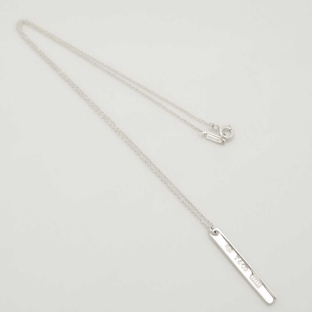 TIFFANY&Co. 1837 ナロー バー  ネックレス AG925
