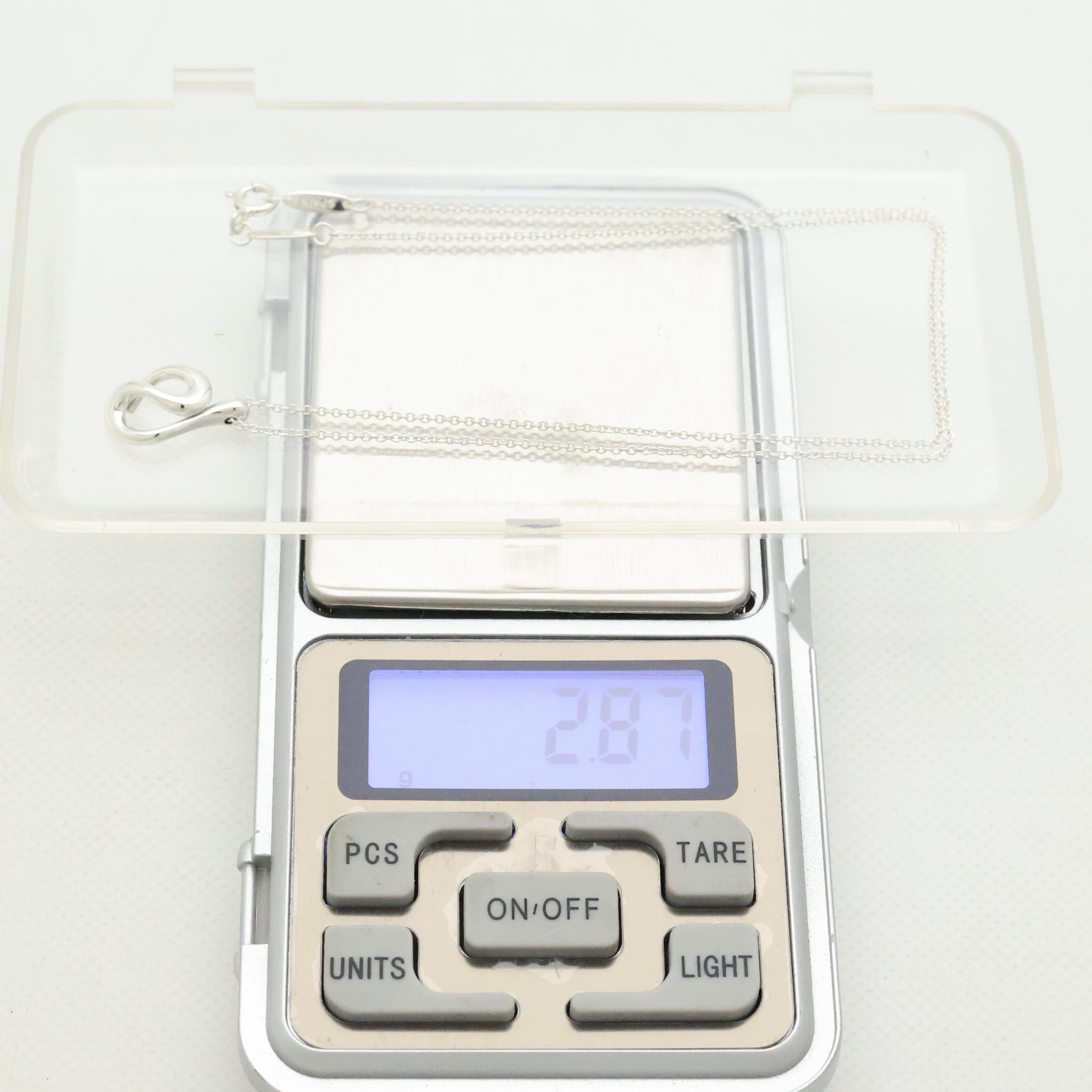 TIFFANY&Co. オープン ウェーブ エルサペレッティ ネックレス AG925