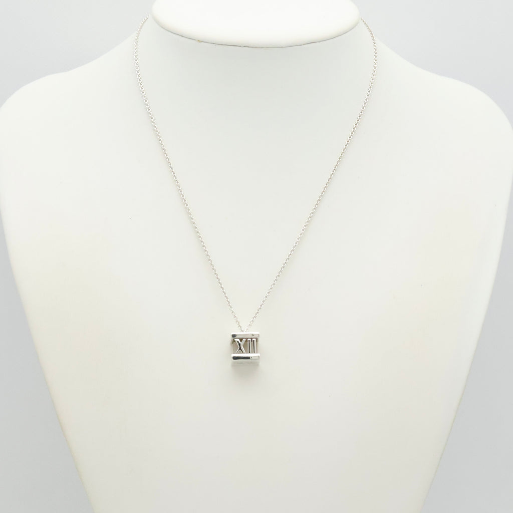 Tiffany & Co. アトラス キューブ クリスタル ネックレス AG925
